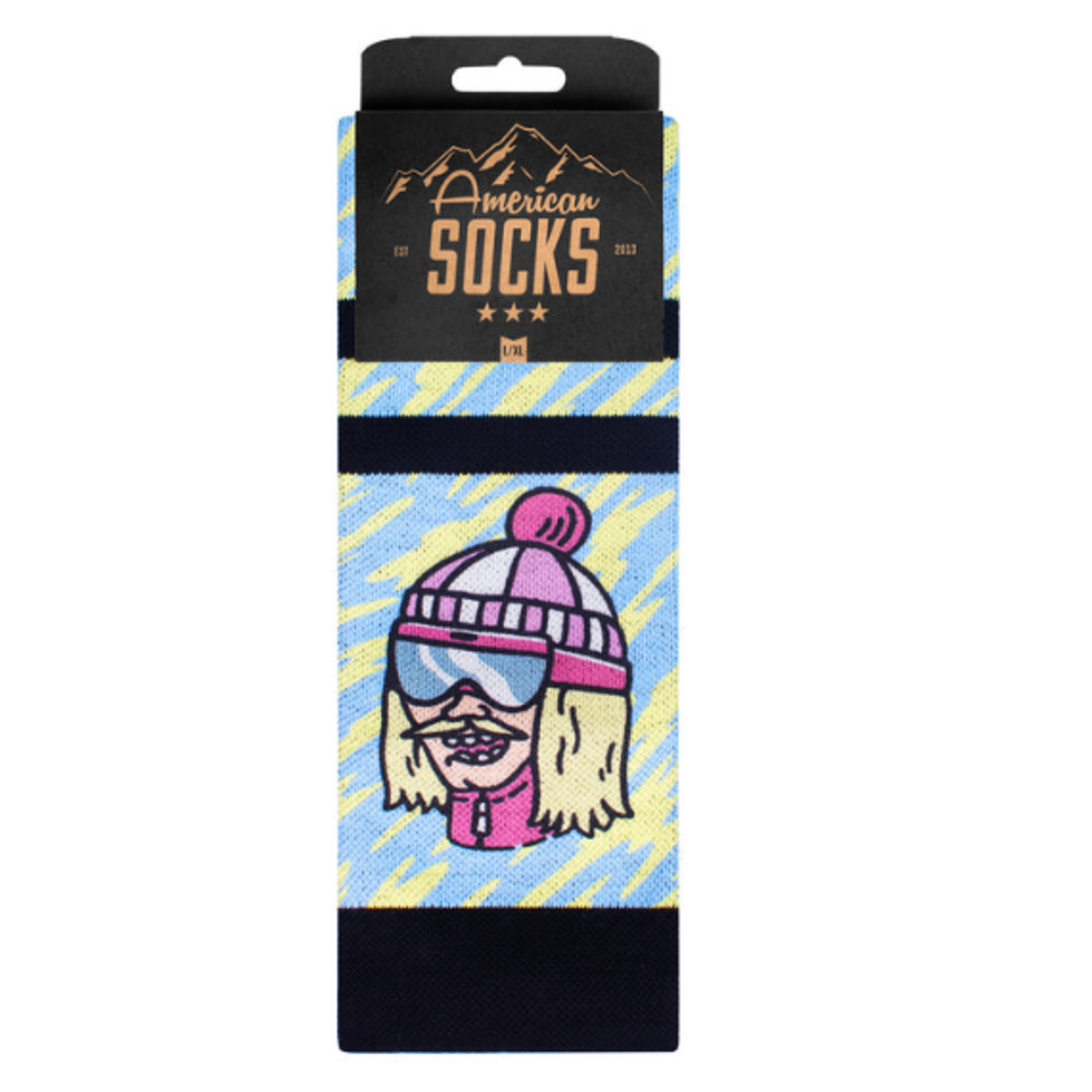 American SOCKS SLOPE DOPE - Chaussettes de Snow - AMERICAN SOCKS