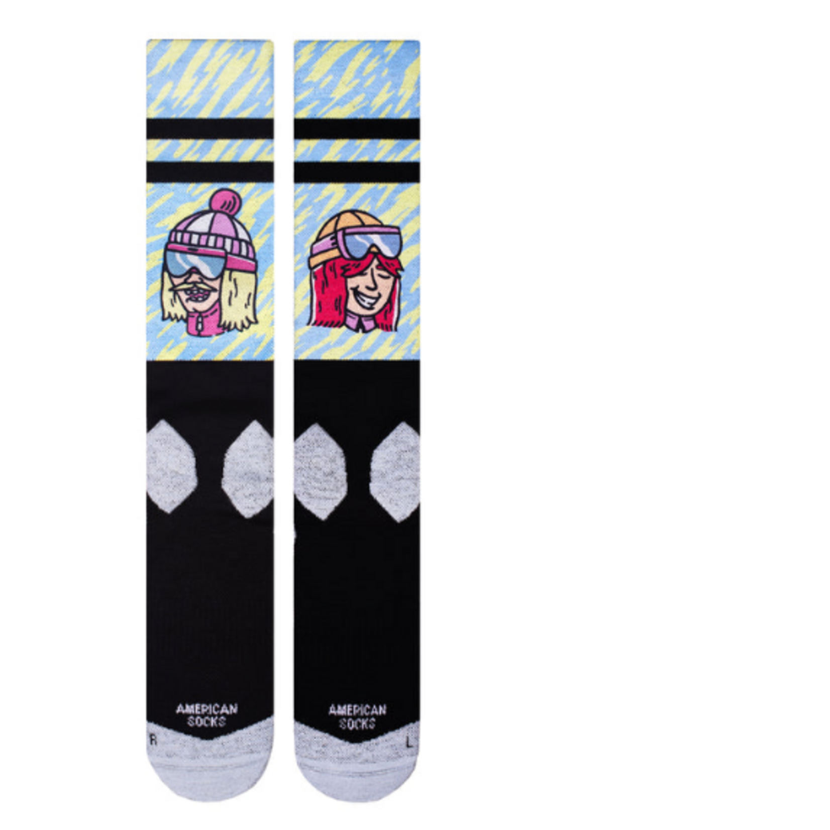 American SOCKS SLOPE DOPE - Chaussettes de Snow - AMERICAN SOCKS
