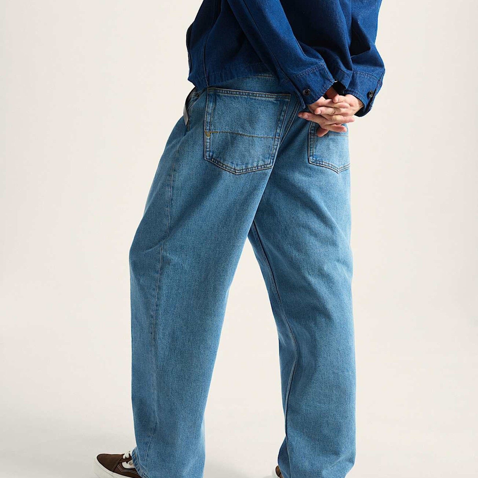 Vans CHECK-5 BAGGY DENIM - Pantalon - VANS