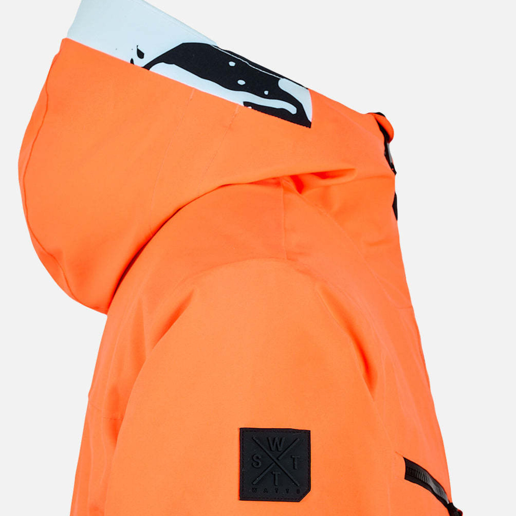 Watts 2X-TEMPER - MINIMAL CAMO WHITE - Veste snow kids -WATTS