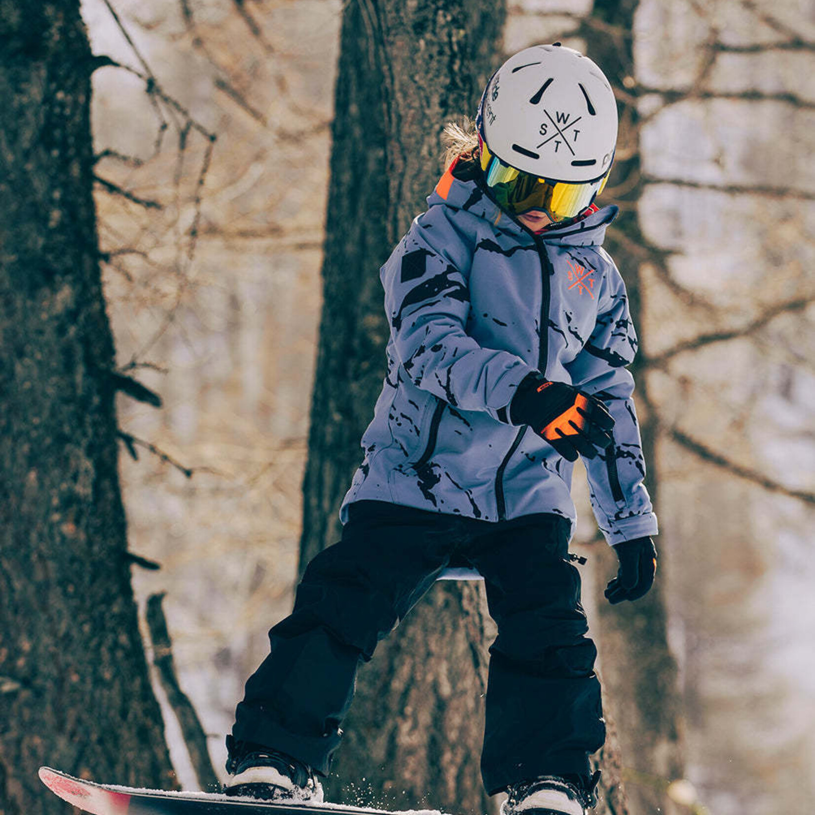 Watts 2ARROW - MINIMAL CAMO INFINITY- Veste snow  kids - WATTS