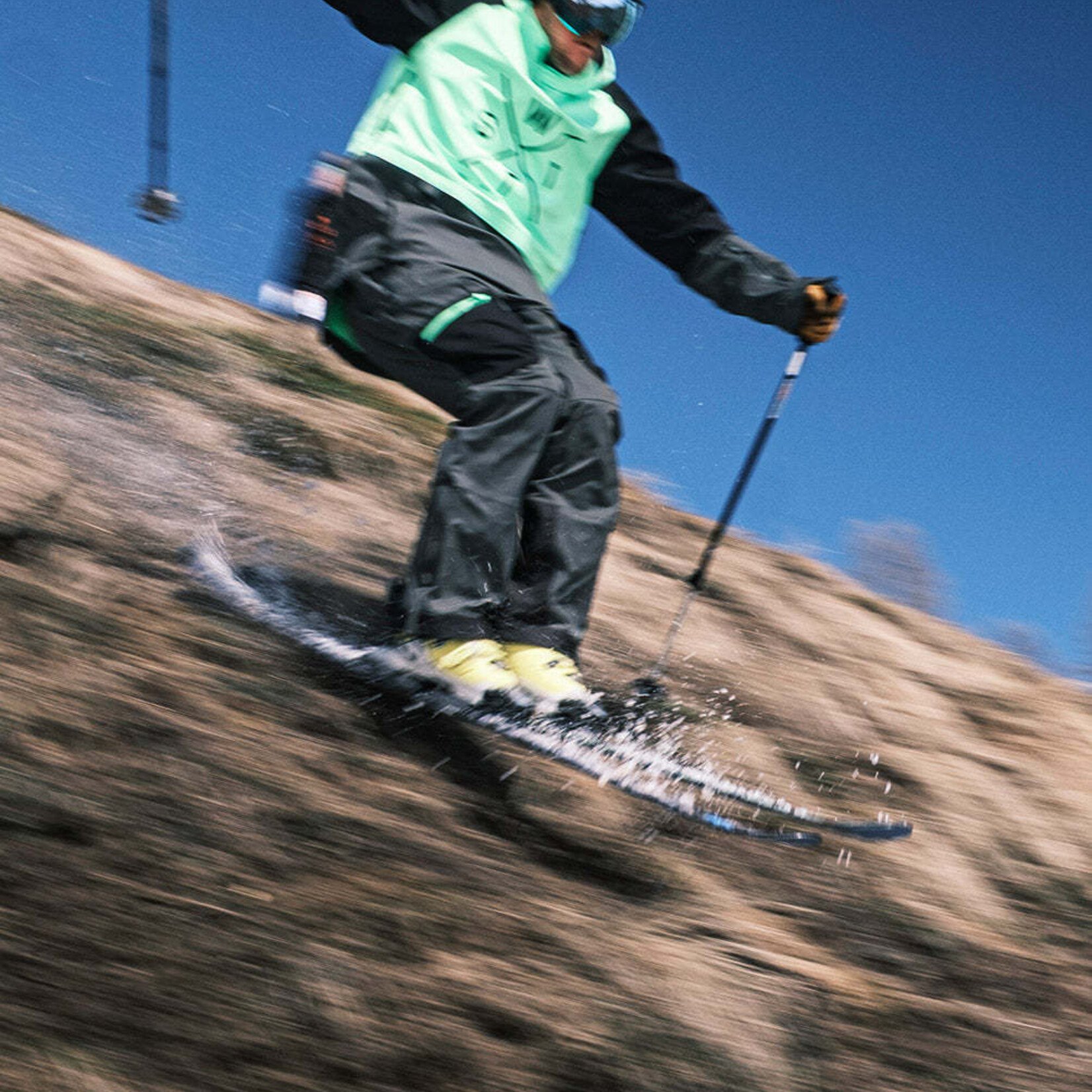 Watts X-METOD - GREEN / FLUO ACID -Veste snow - WATTS