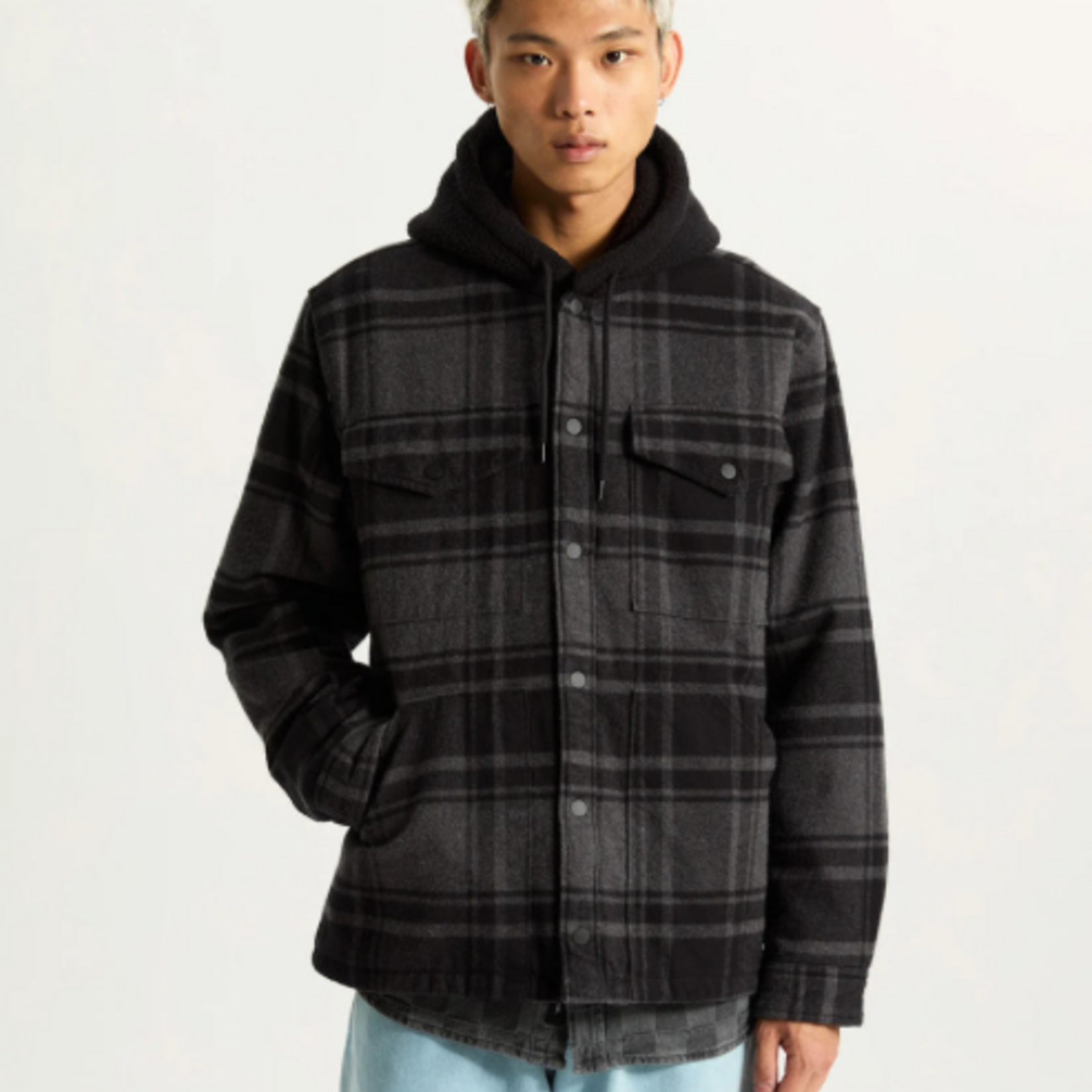 Vans Piedmont Hooded Plaid - Veste -VANS