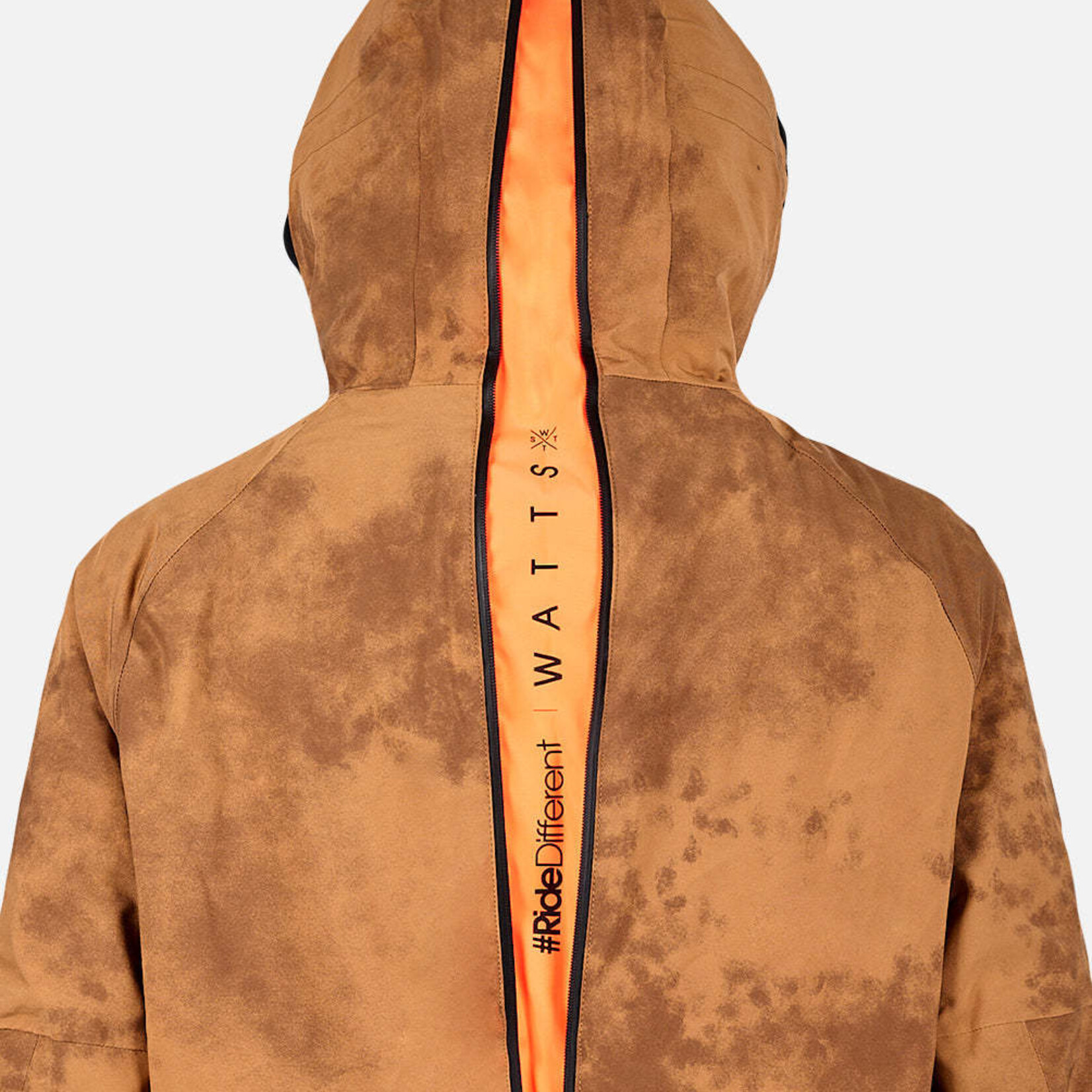 Watts VENOM - ACID WASH BROWN  - Veste snow - WATTS