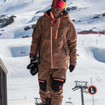 Watts VENOM - ACID WASH BROWN  - Veste snow - WATTS