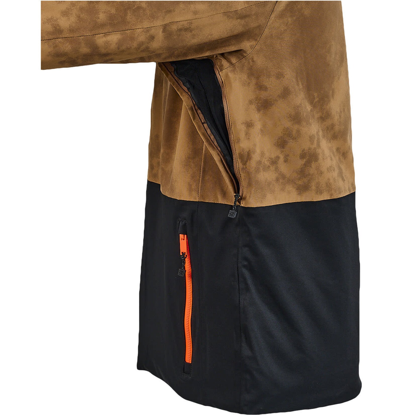 Watts X-TEMPER - ACID WASH BROWN - Veste snow - WATTS