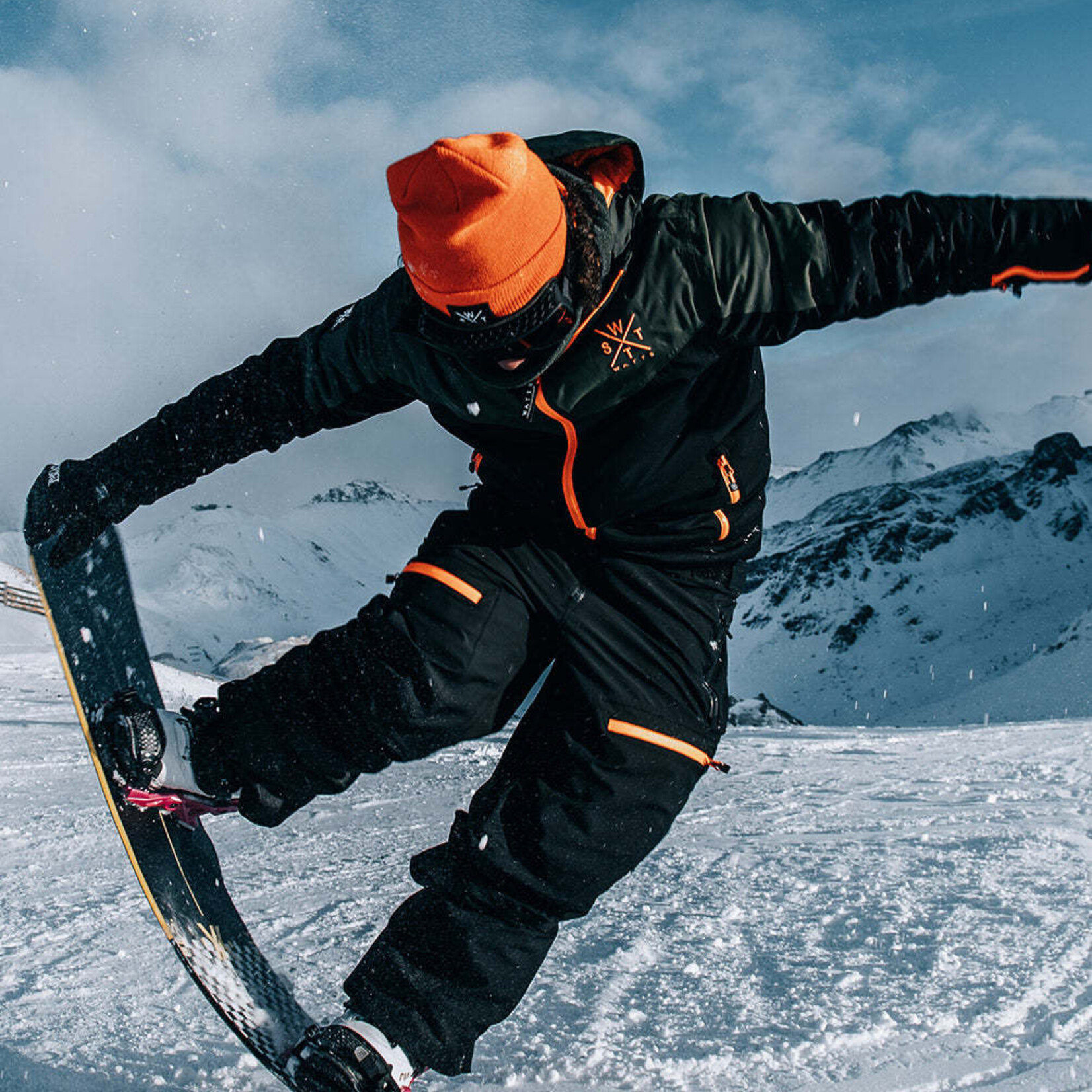 Watts X-JIB -  FULL BLACK - Pantalon snow - WATTS