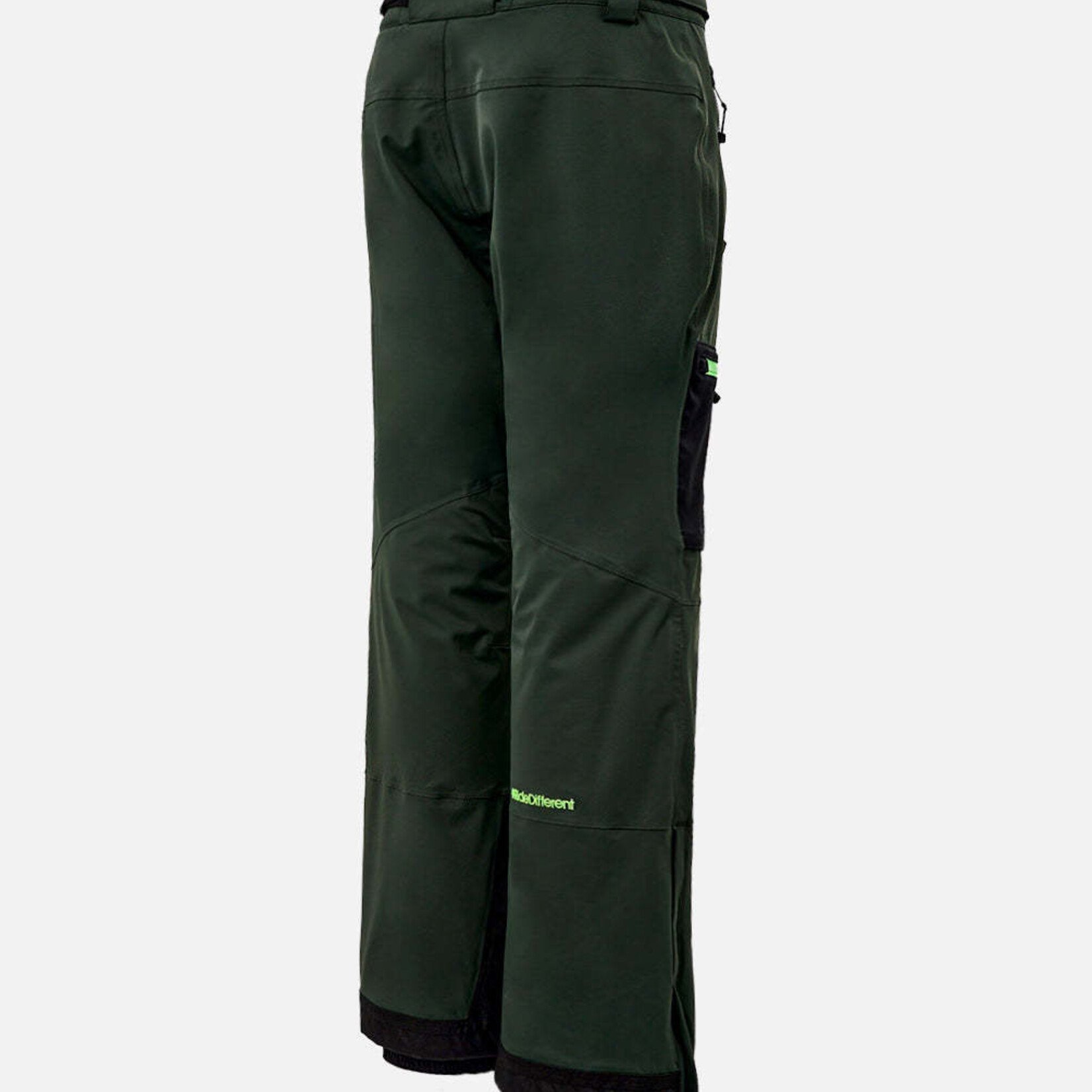 Watts X-JIB -  GREEN/FLUO ACID - Pantalon snow - WATTS