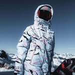 Watts VENOM - MINIMAL CAMO BLUE  - Veste snow - WATTS