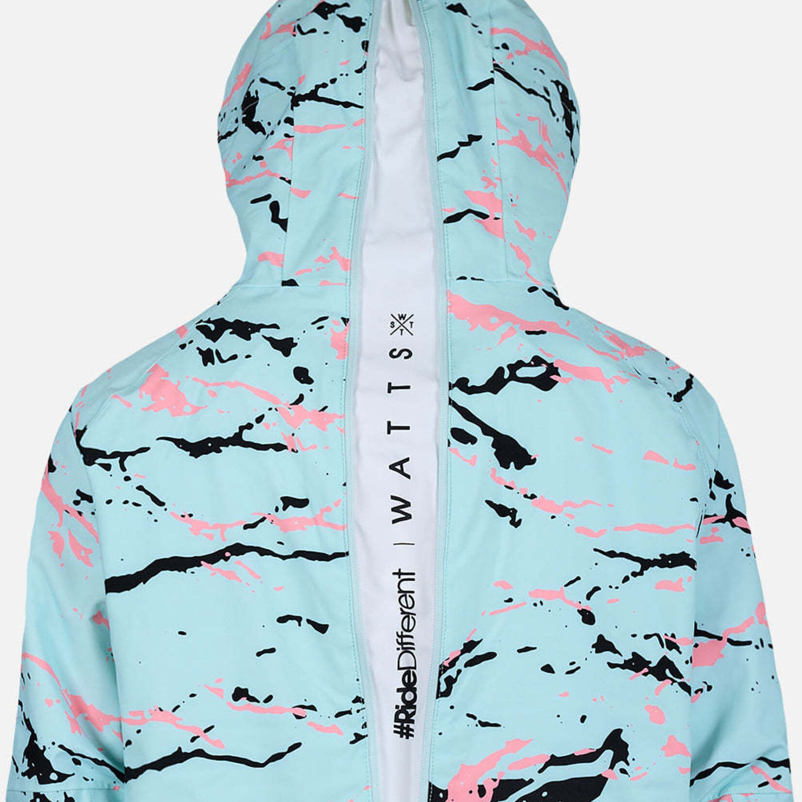 Watts VENOM - MINIMAL CAMO BLUE  - Veste snow - WATTS