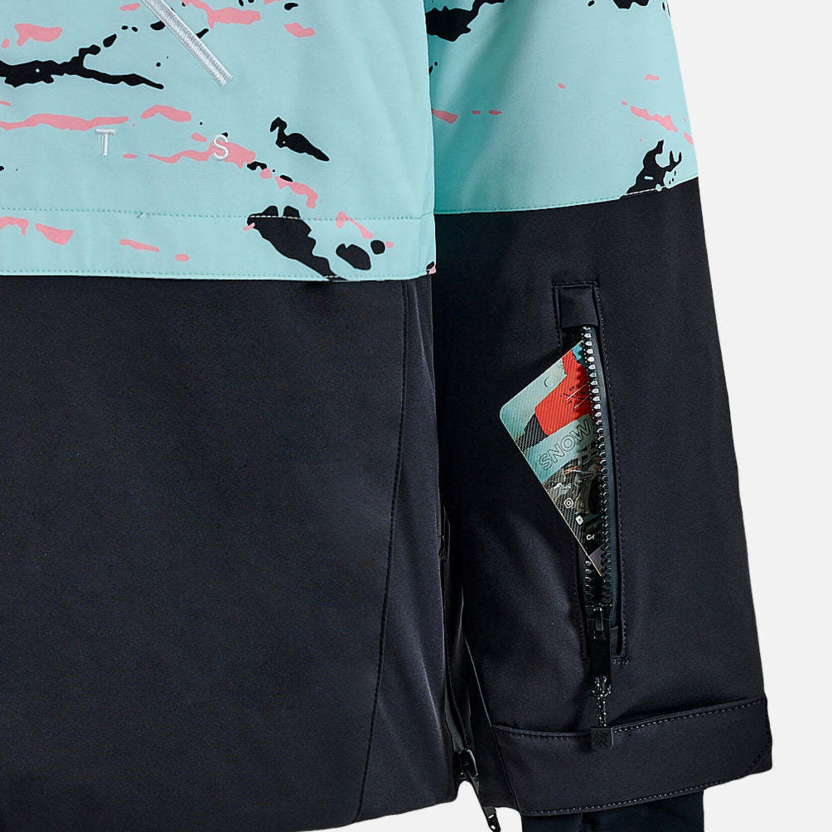 Watts X-METOD -  MINIMAL CAMO BLUE- Veste Snow -WATTS