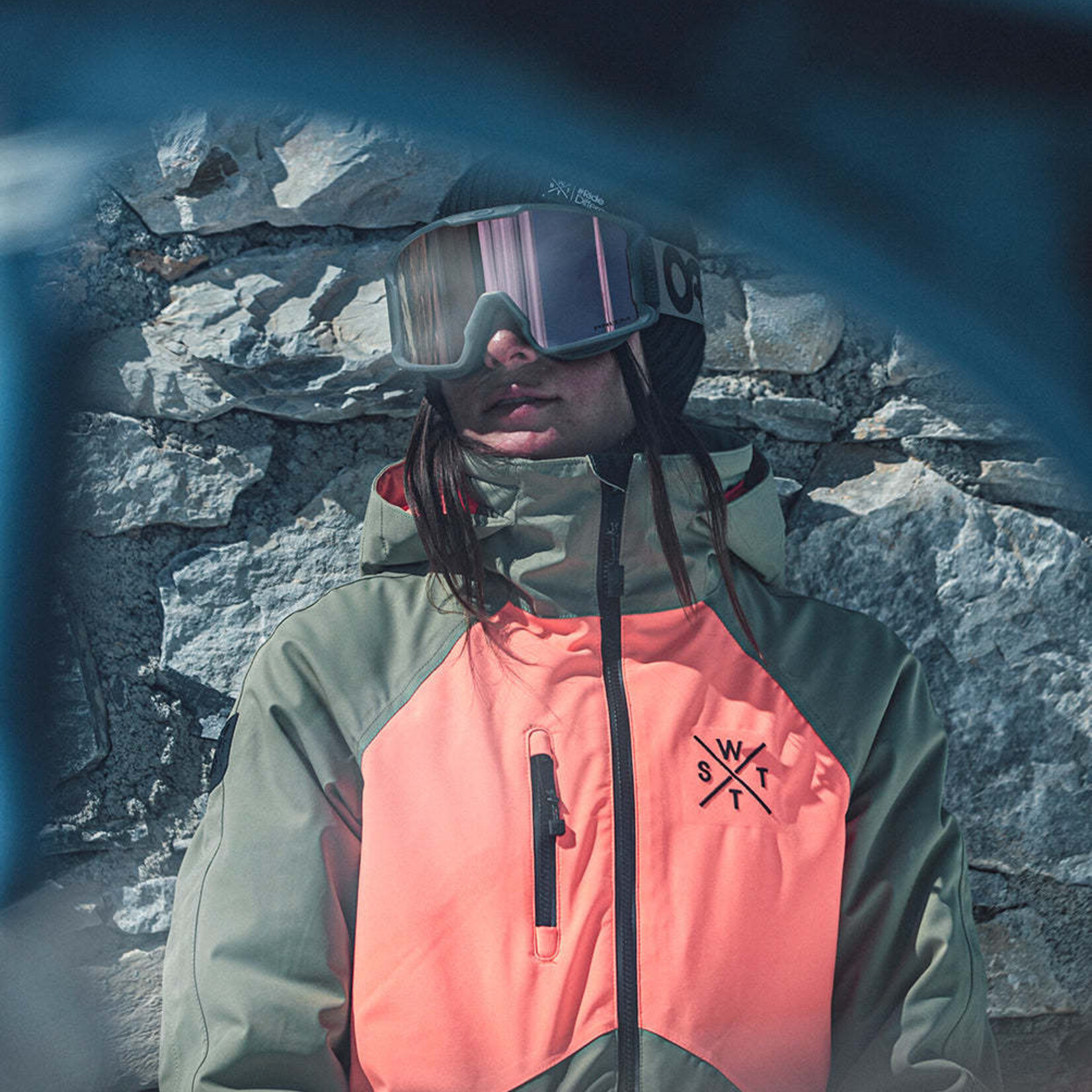 Watts X-PEAK -   OLIVE- Veste snow - WATTS