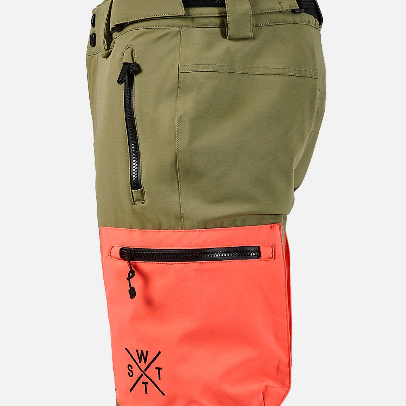 Watts X-ELIPSE -  OLIVE - Pantalon snow - WATT