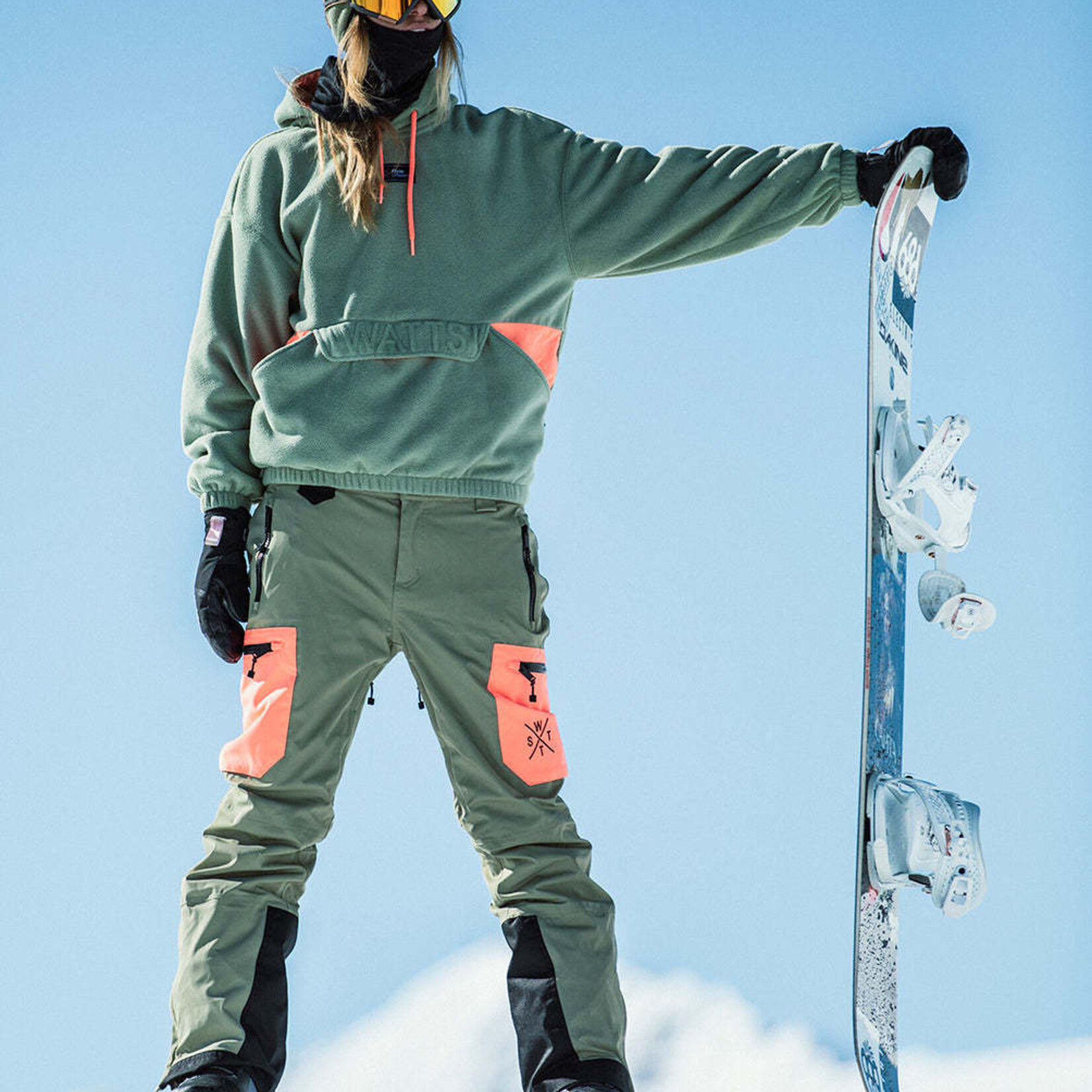 Watts X-ELIPSE -  OLIVE - Pantalon snow - WATT