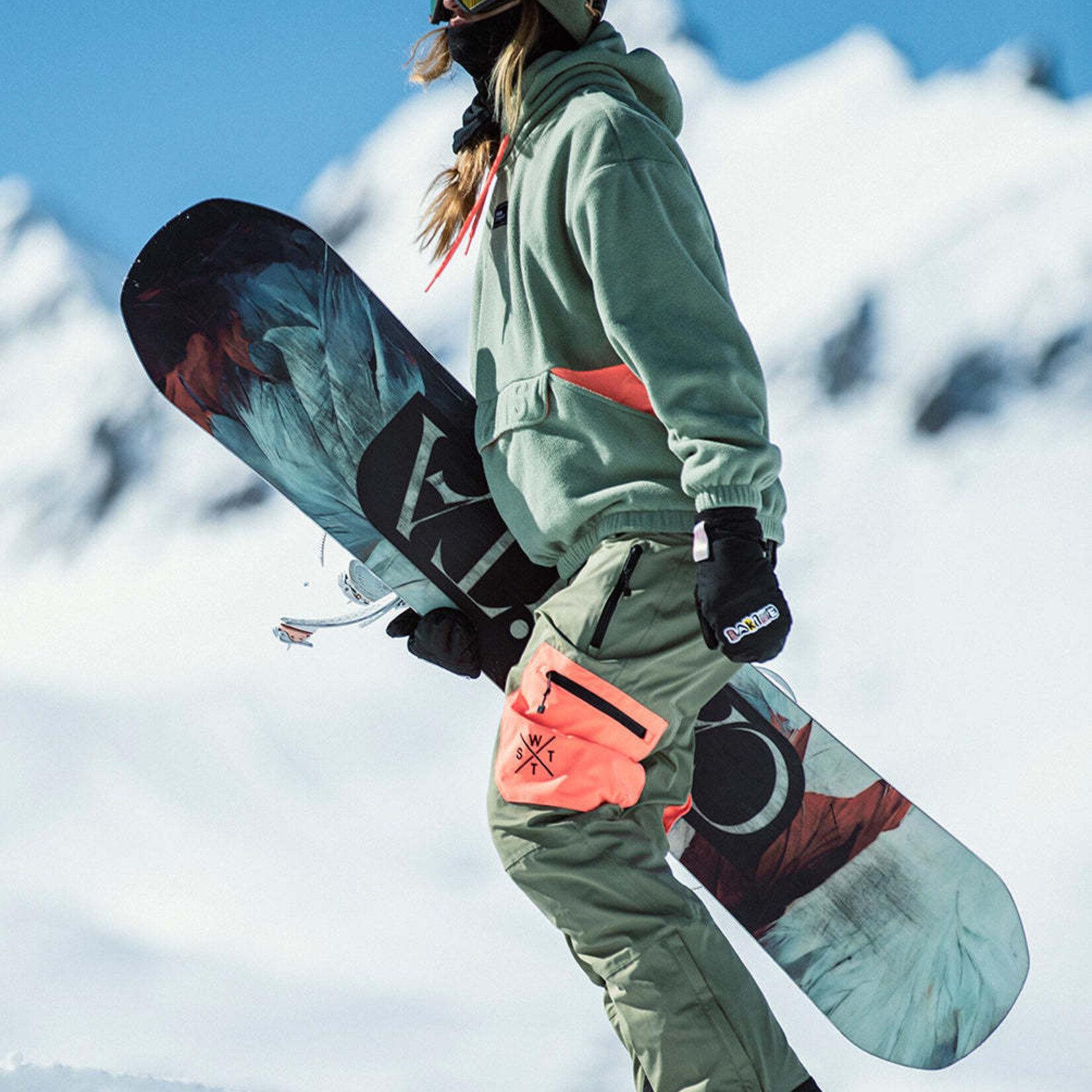 Watts X-ELIPSE -  OLIVE - Pantalon snow - WATT