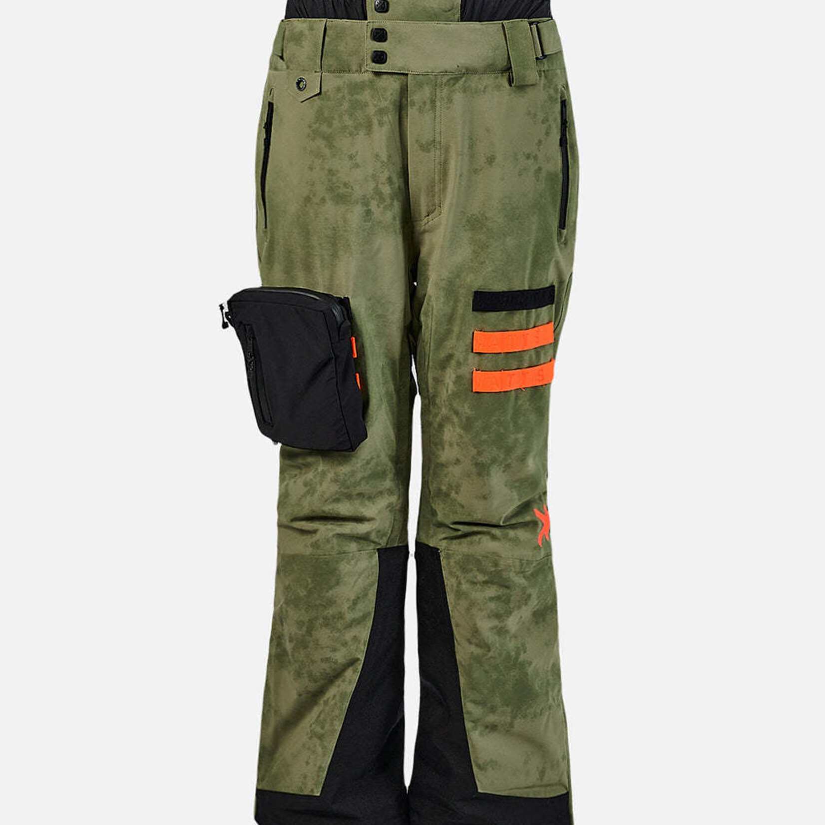 Watts RODEO ACID WASH OLIVE - Pantalon snow - WATTS