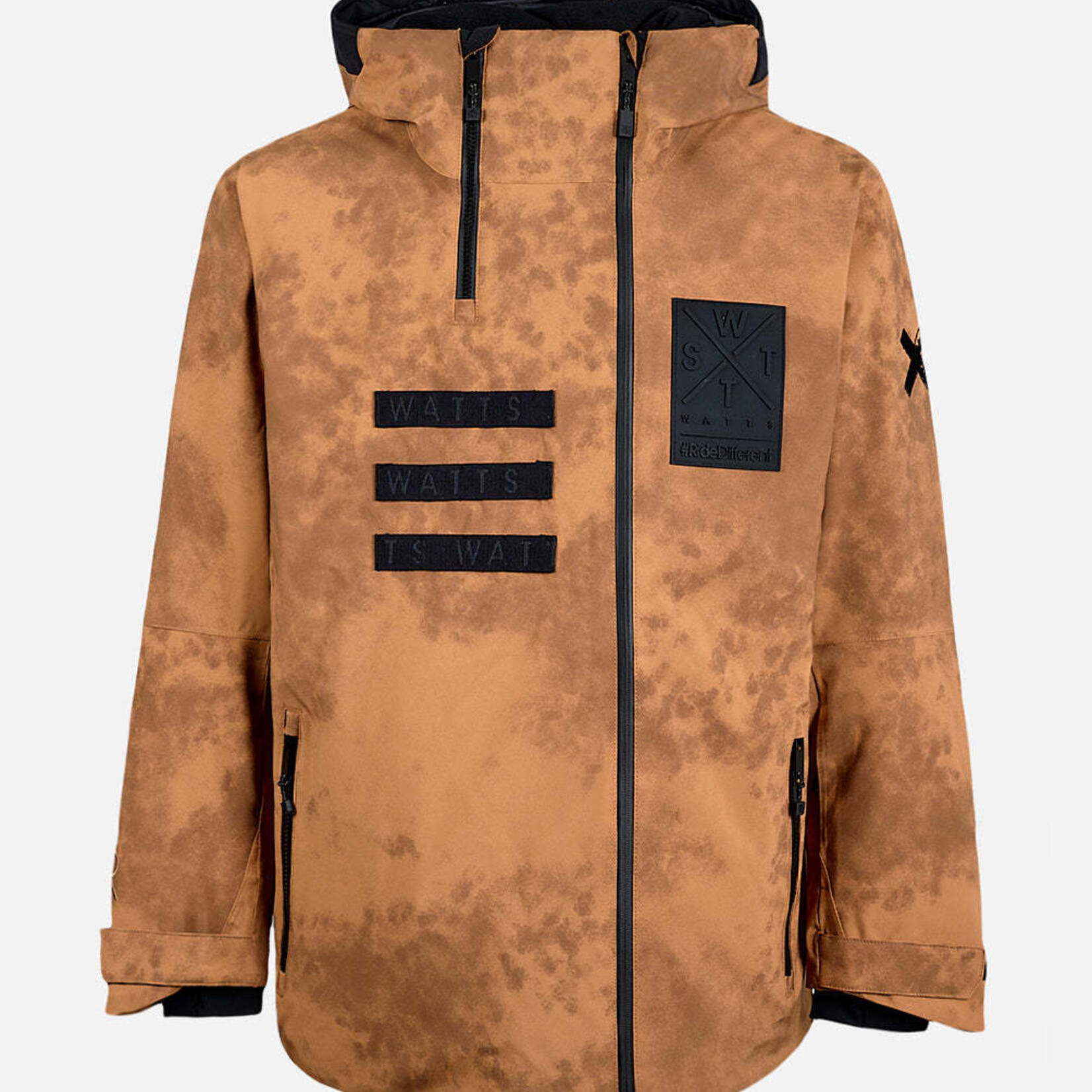 Watts X-WEAR  BROWN - COLLECTION TECH PHANTOM - Veste snow - WATTS