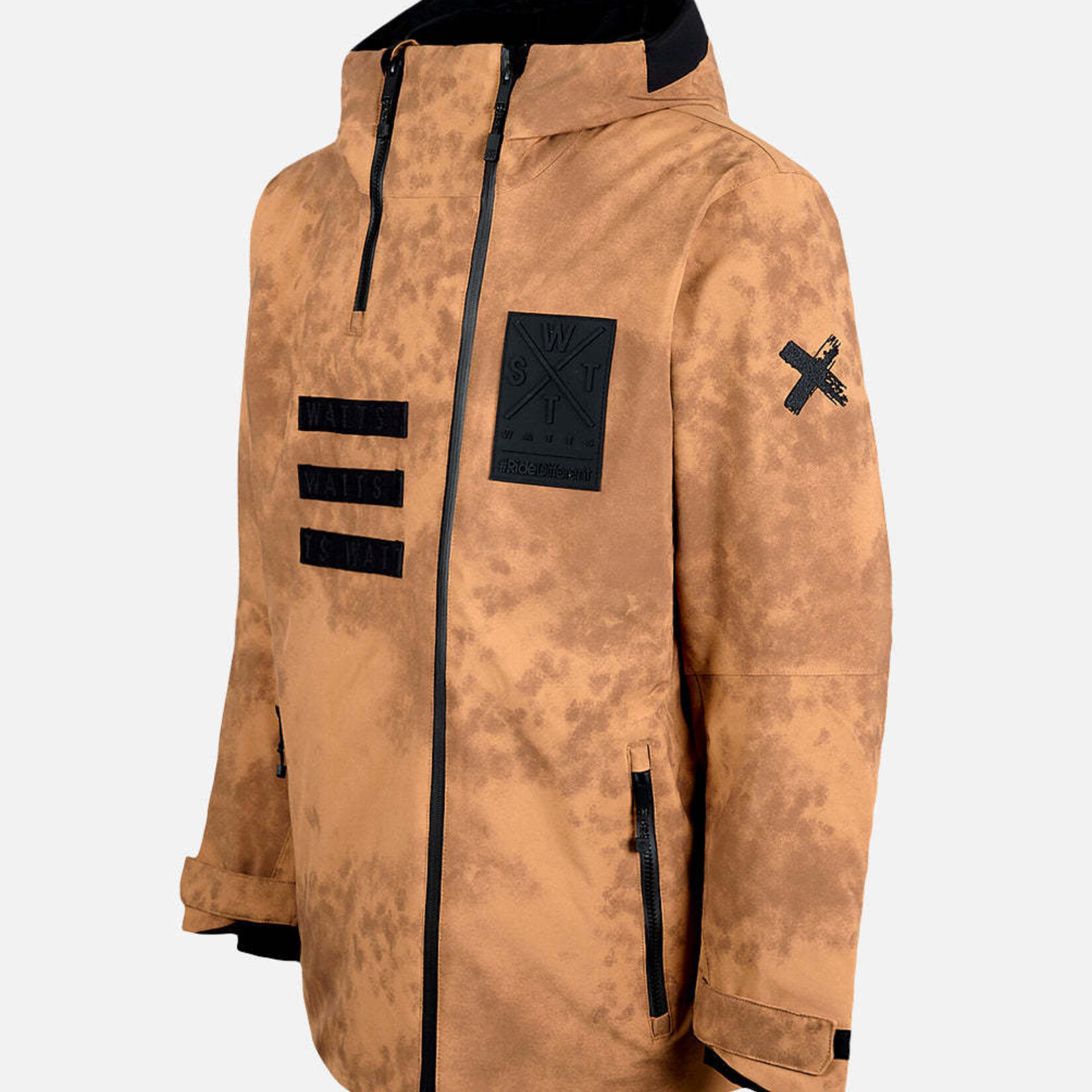 Watts X-WEAR  BROWN - COLLECTION TECH PHANTOM - Veste snow - WATTS