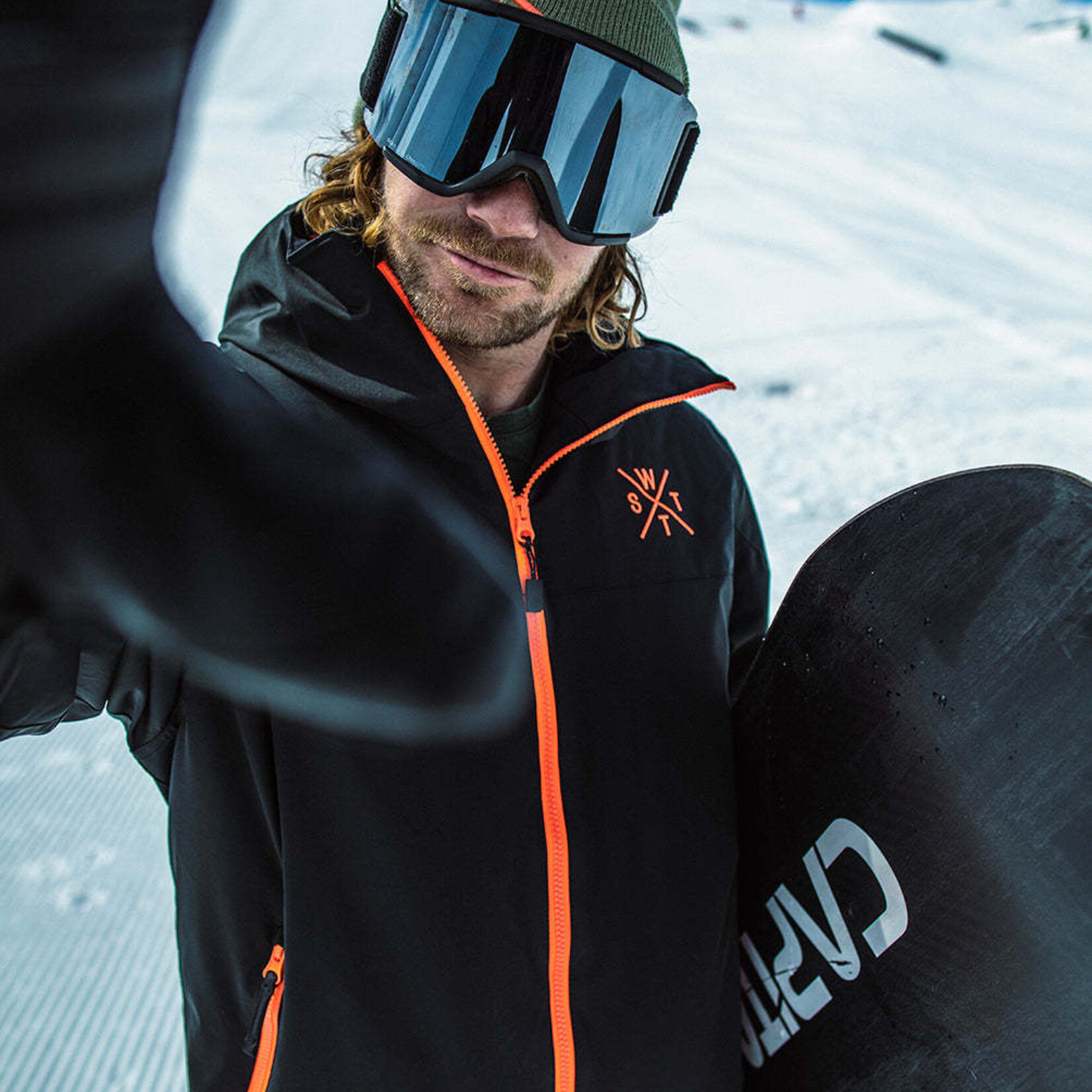 Watts GAMMA -  FULL BLACK - Veste snow - WATTS