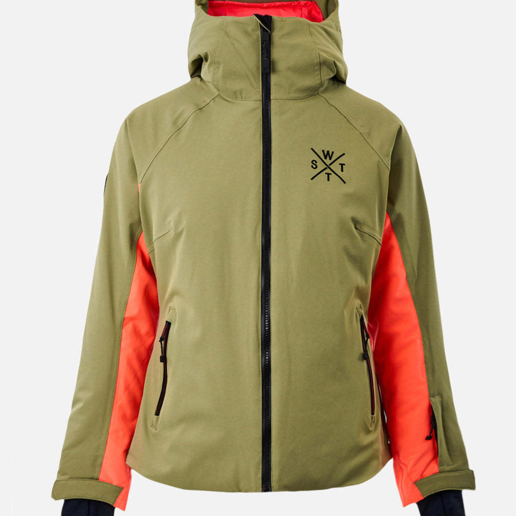 Watts 2X-ICE - ACID WASH OLIVE - Veste snow  Kids - WATTS