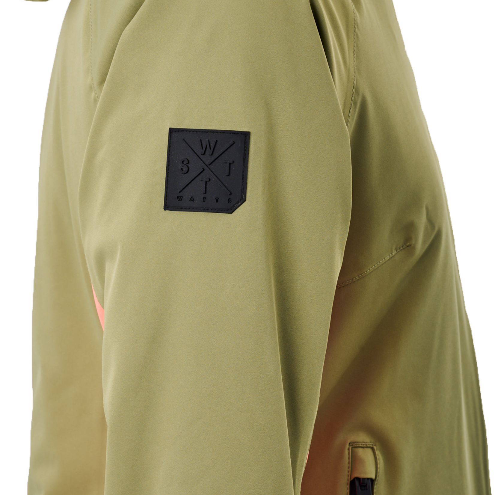 Watts 2X-ICE - ACID WASH OLIVE - Veste snow  Kids - WATTS