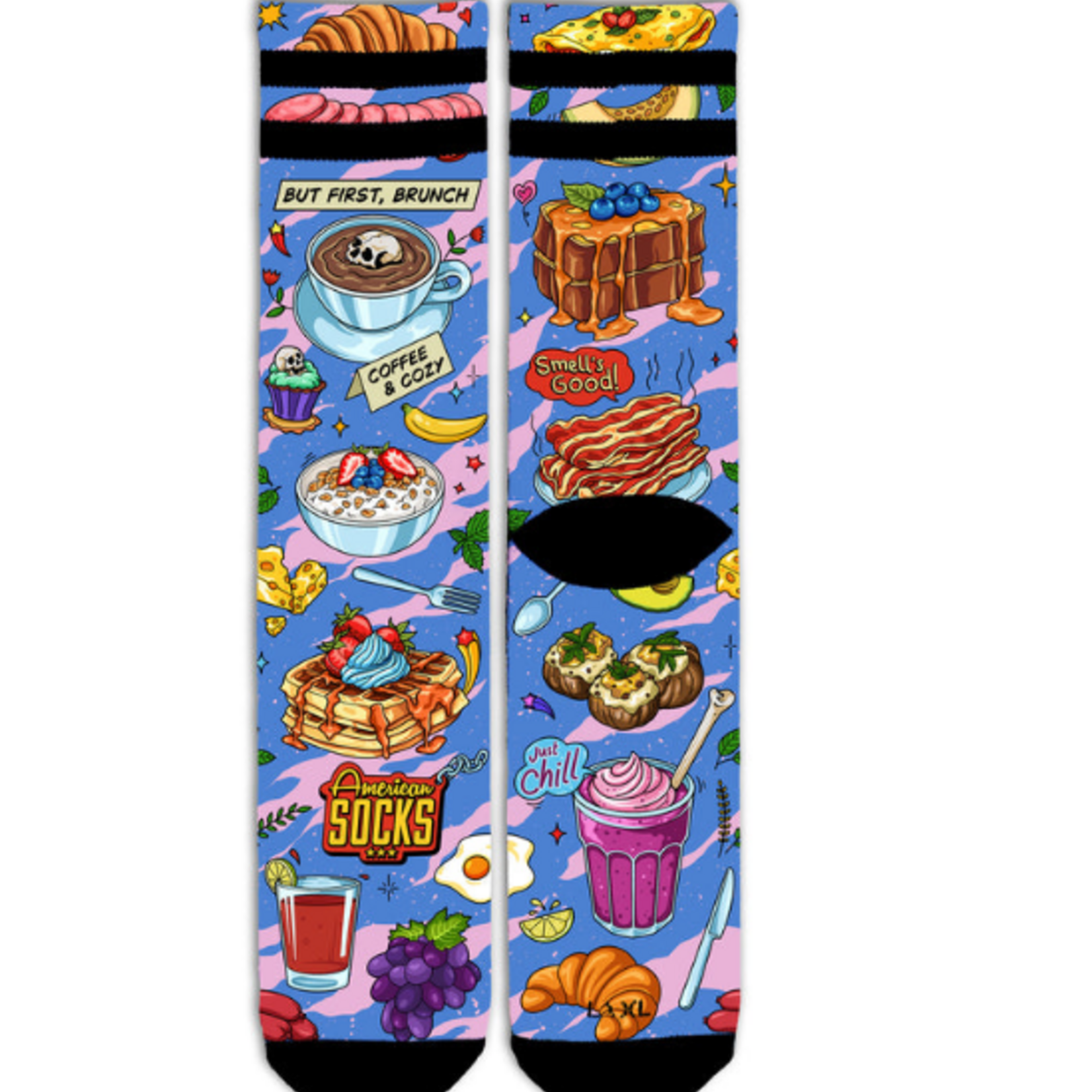 American SOCKS BRUNCH - Mid high - Chaussettes - AMERICAN SOCKS