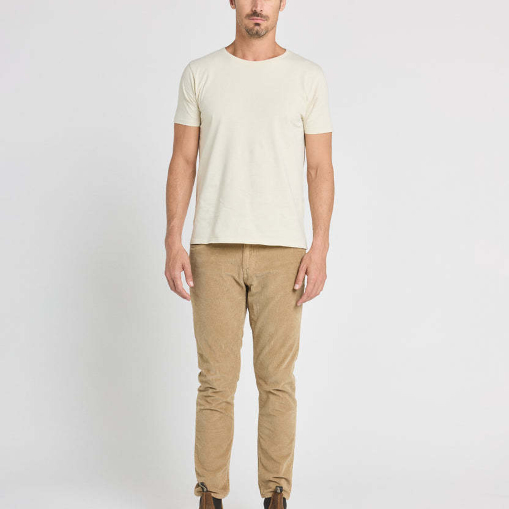 Pullin REGULAR  CORDUROY BEIGE - Pantalon - PULLIN