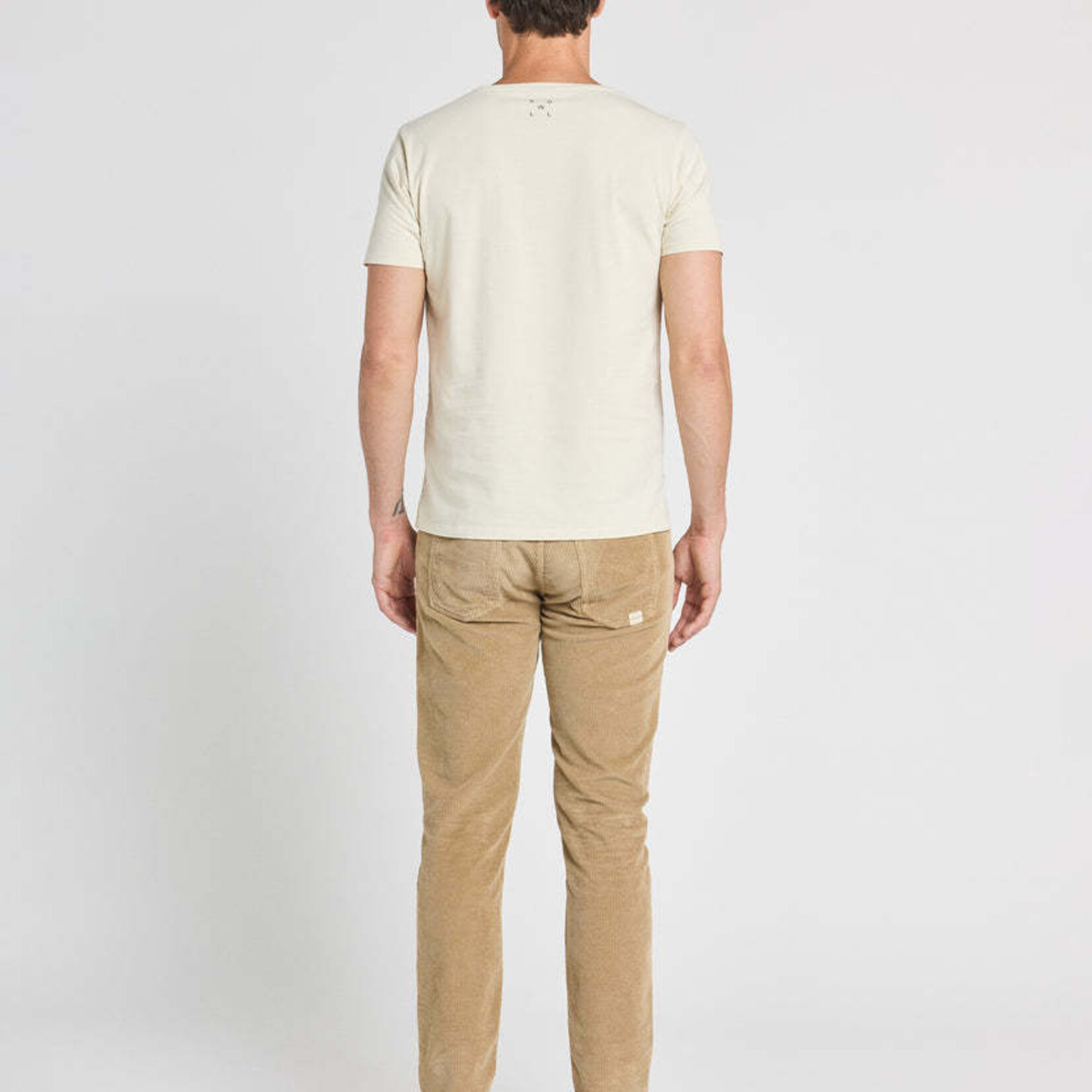 Pullin REGULAR  CORDUROY BEIGE - Pantalon - PULLIN