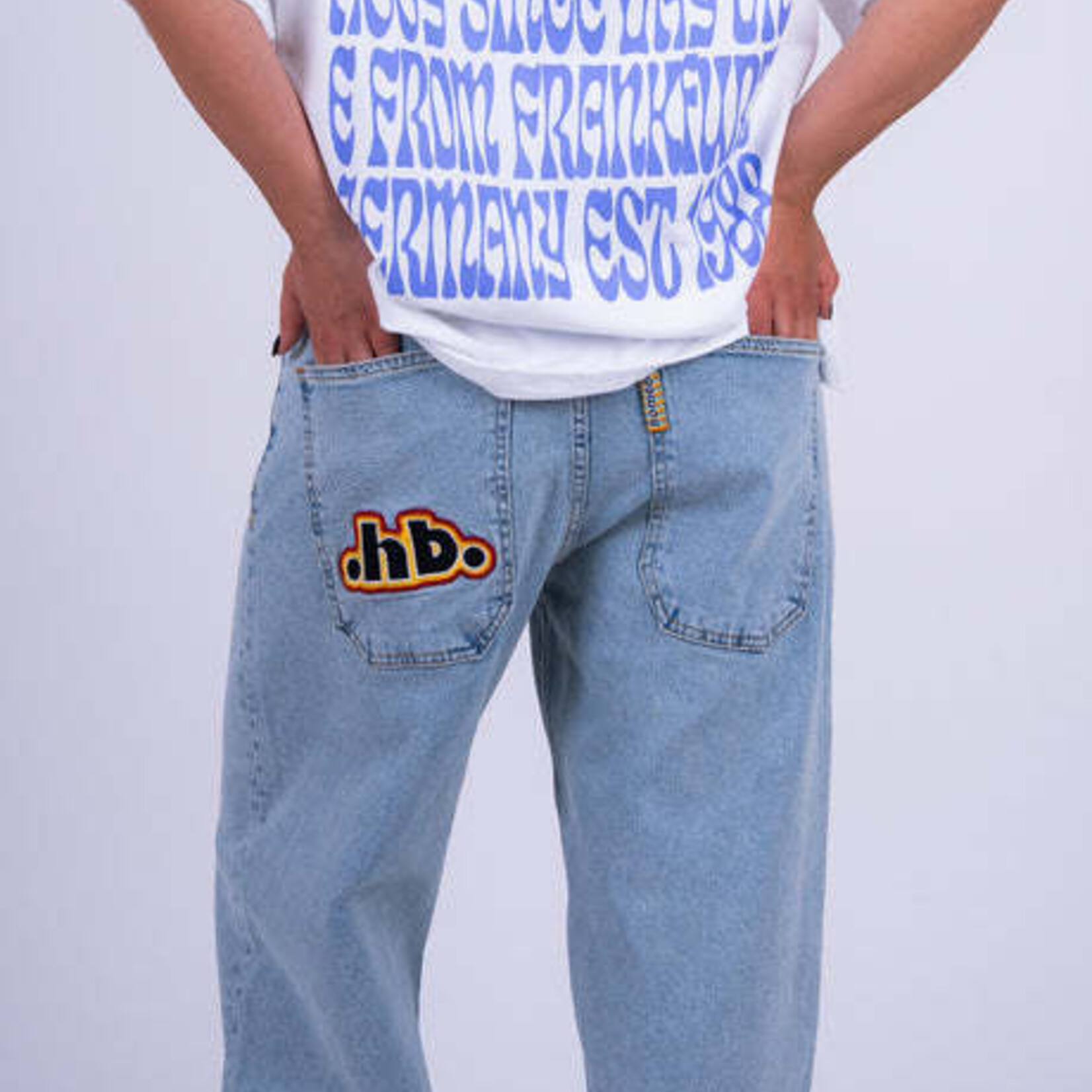 Homeboy x-tra MONSTER RETRO .hb. Denim Moon - Pantalon - HOMEBOY