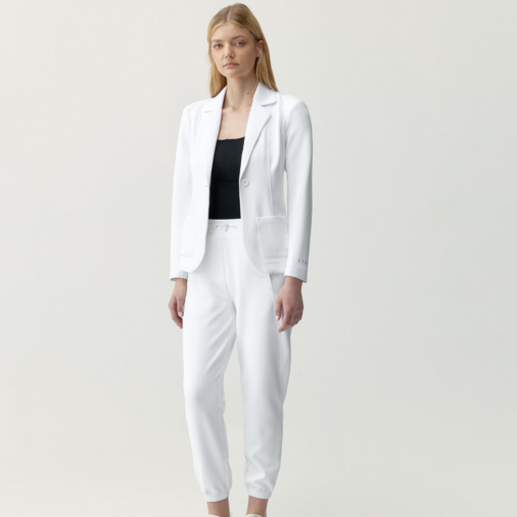 Born Blazer Lyssa Off White - BORN LIVING YOGA