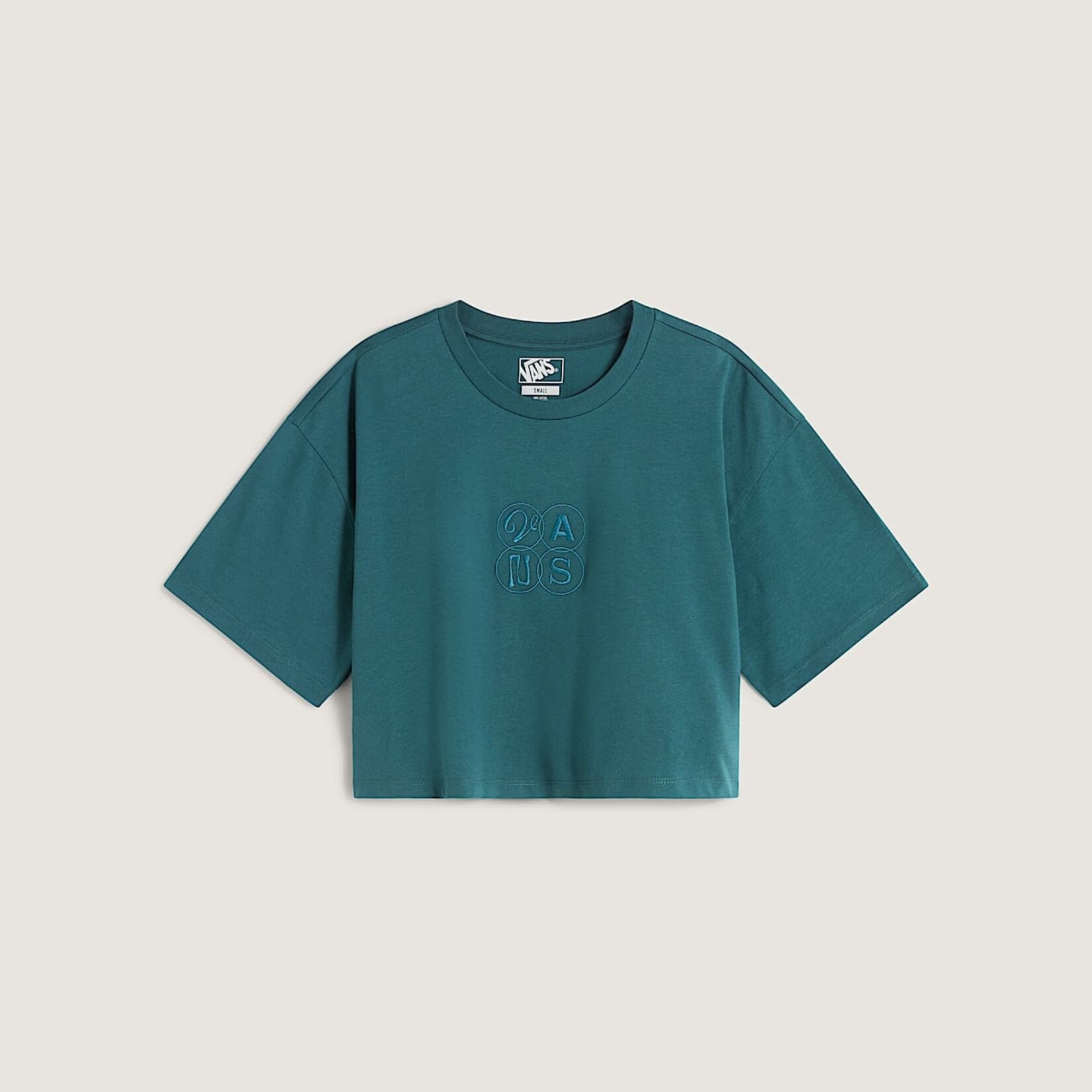 Vans ELLIPSE RELAX CROP SS - Tshirt - VANS