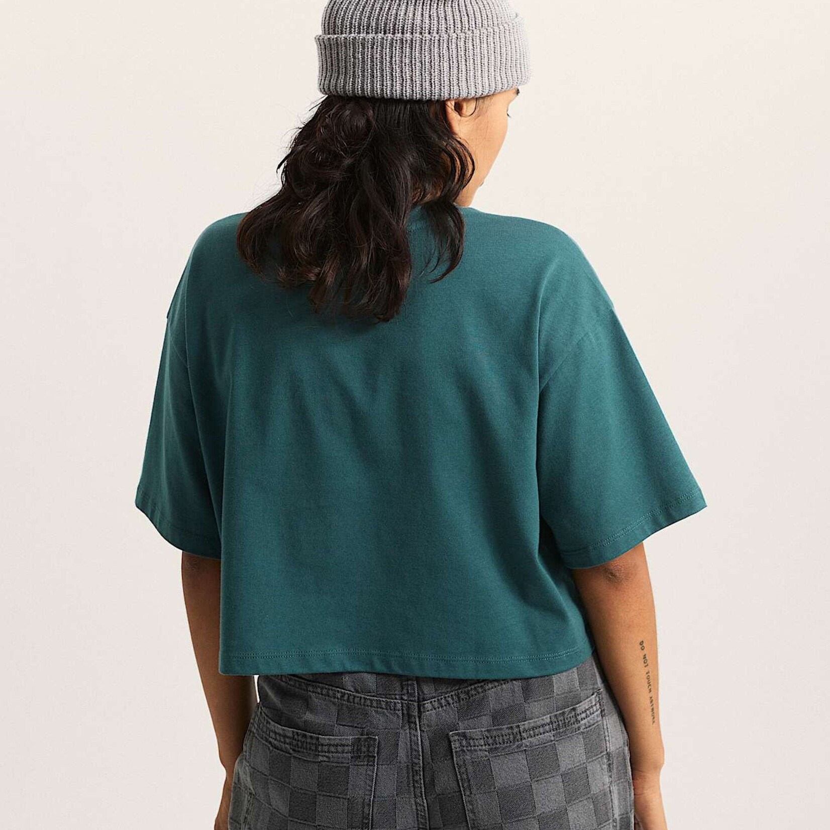 Vans ELLIPSE RELAX CROP SS - Tshirt - VANS