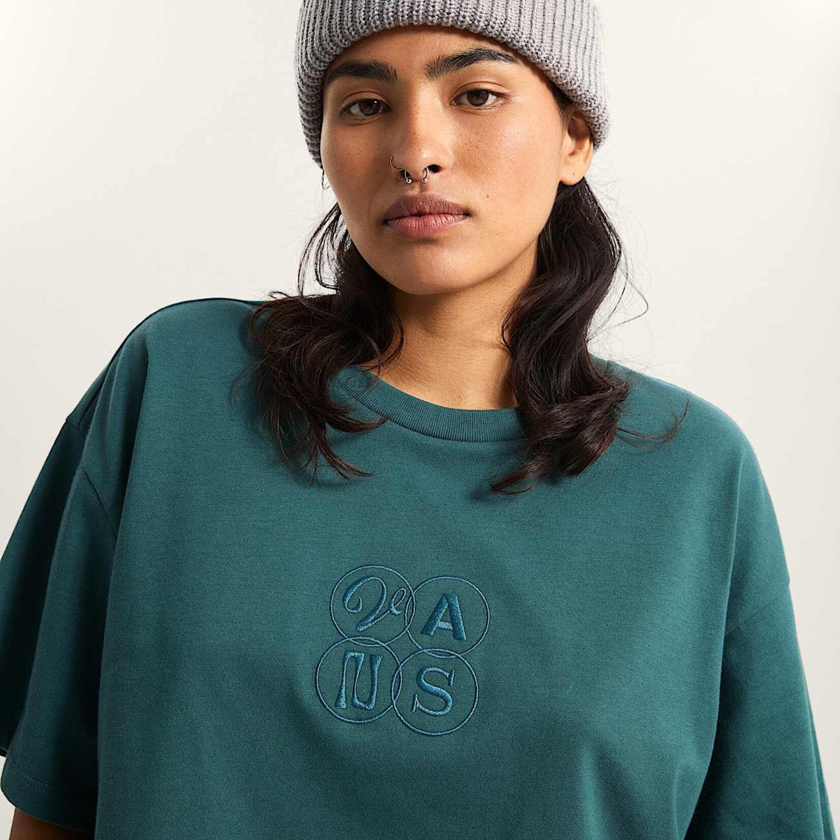 Vans ELLIPSE RELAX CROP SS - Tshirt - VANS