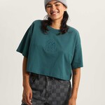 Vans ELLIPSE RELAX CROP SS - Tshirt - VANS