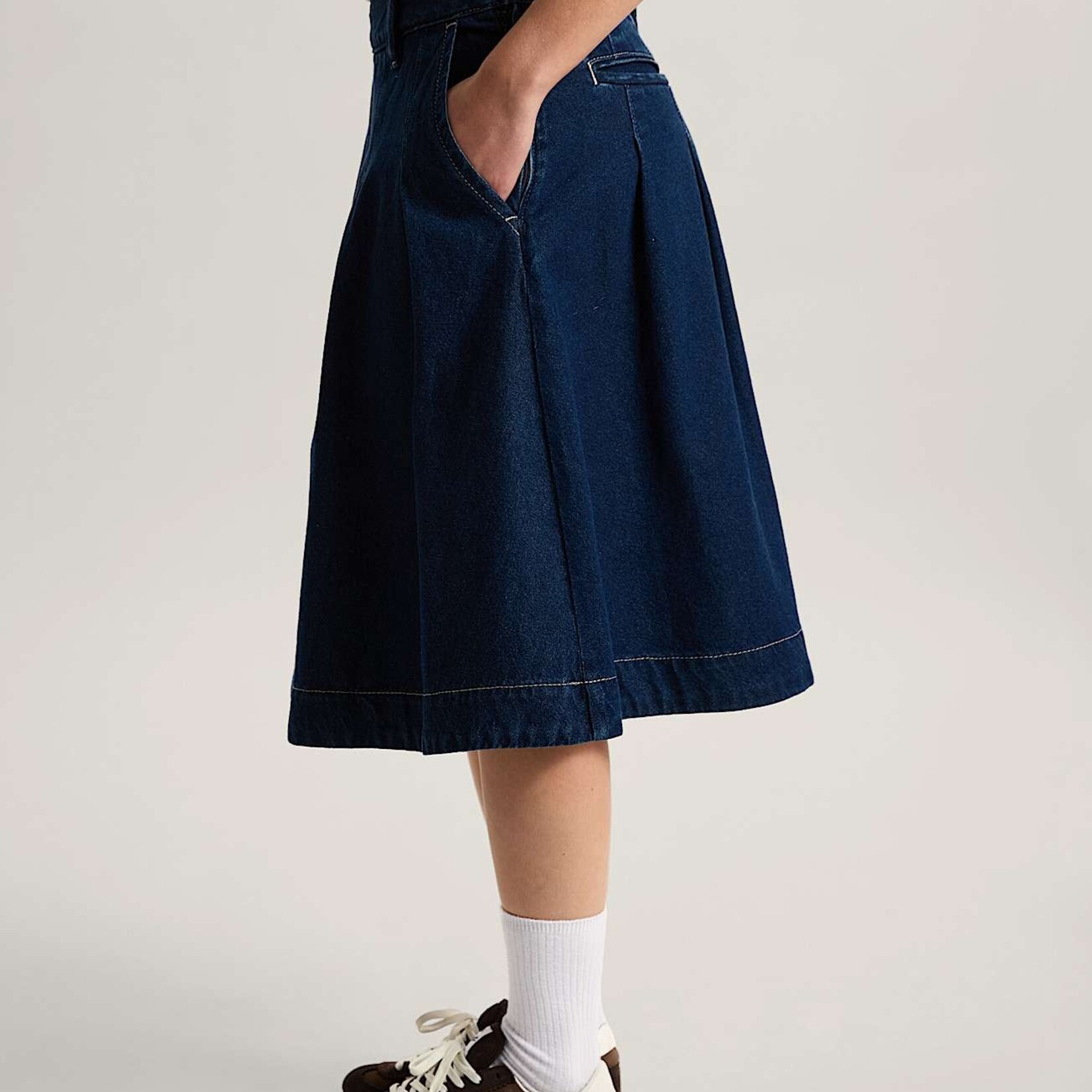 Vans Authentic Chino Denim S Dark Rins - Jupe - VANS