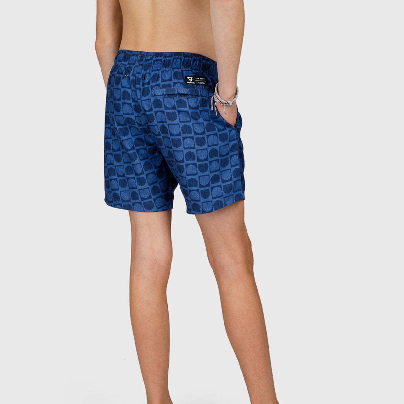 Brunotti Cestery  Mini Boys Swim Shorts Indigo Blue - BRUNOTTI