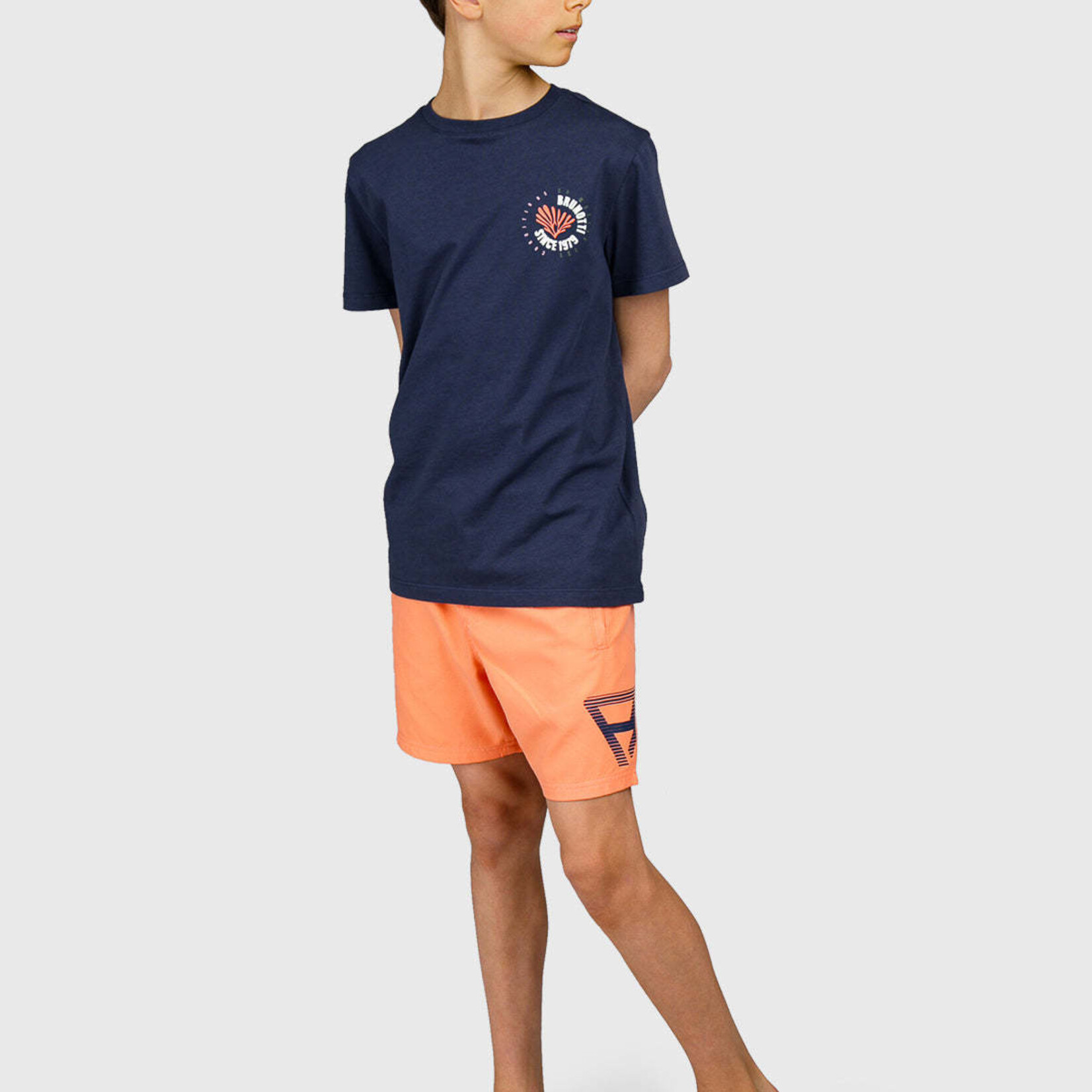 Brunotti Cestery Boys Swim Shorts Melon  - BRUNOTTI