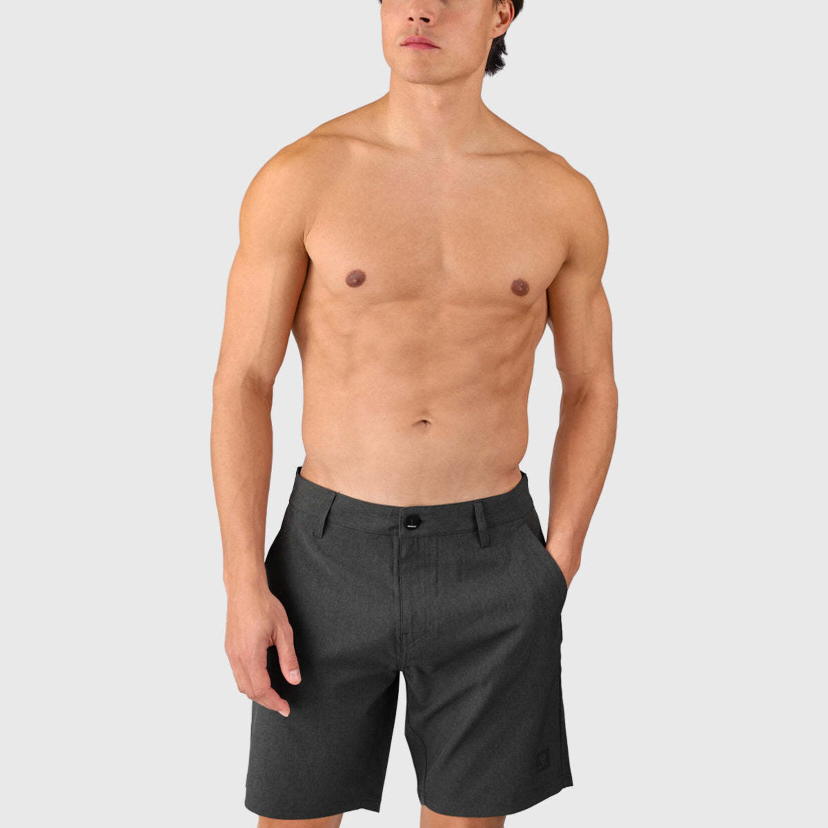 Brunotti Harret Men Hybrid Shorts Pirate Black - BRUNOTTI