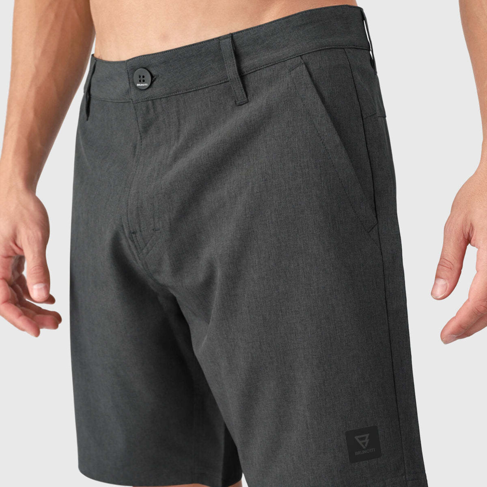Brunotti Harret Men Hybrid Shorts Pirate Black - BRUNOTTI