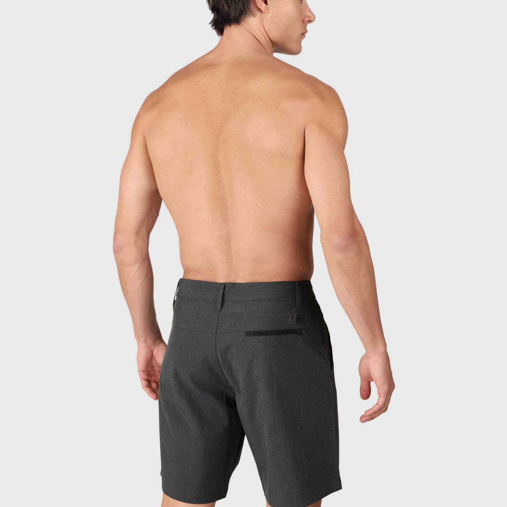Brunotti Harret Men Hybrid Shorts Pirate Black - BRUNOTTI