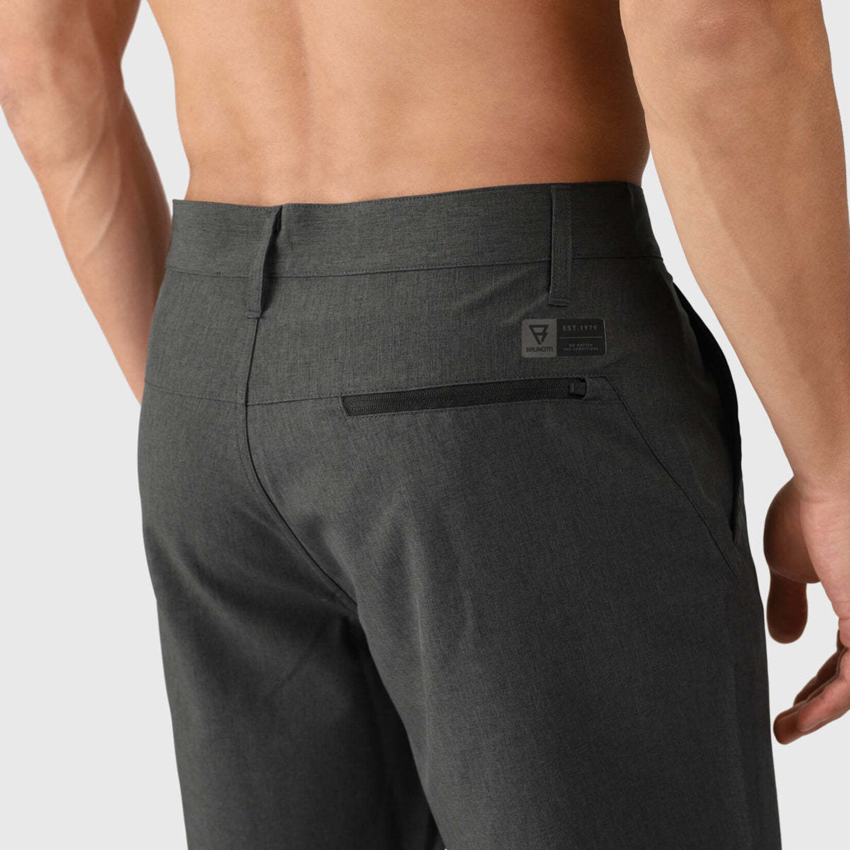 Brunotti Harret Men Hybrid Shorts Pirate Black - BRUNOTTI