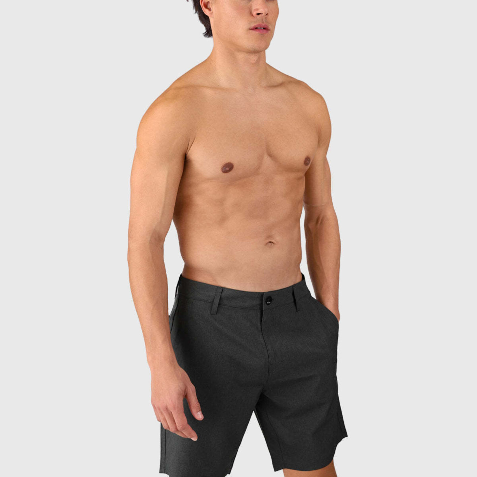 Brunotti Harret Men Hybrid Shorts Pirate Black - BRUNOTTI