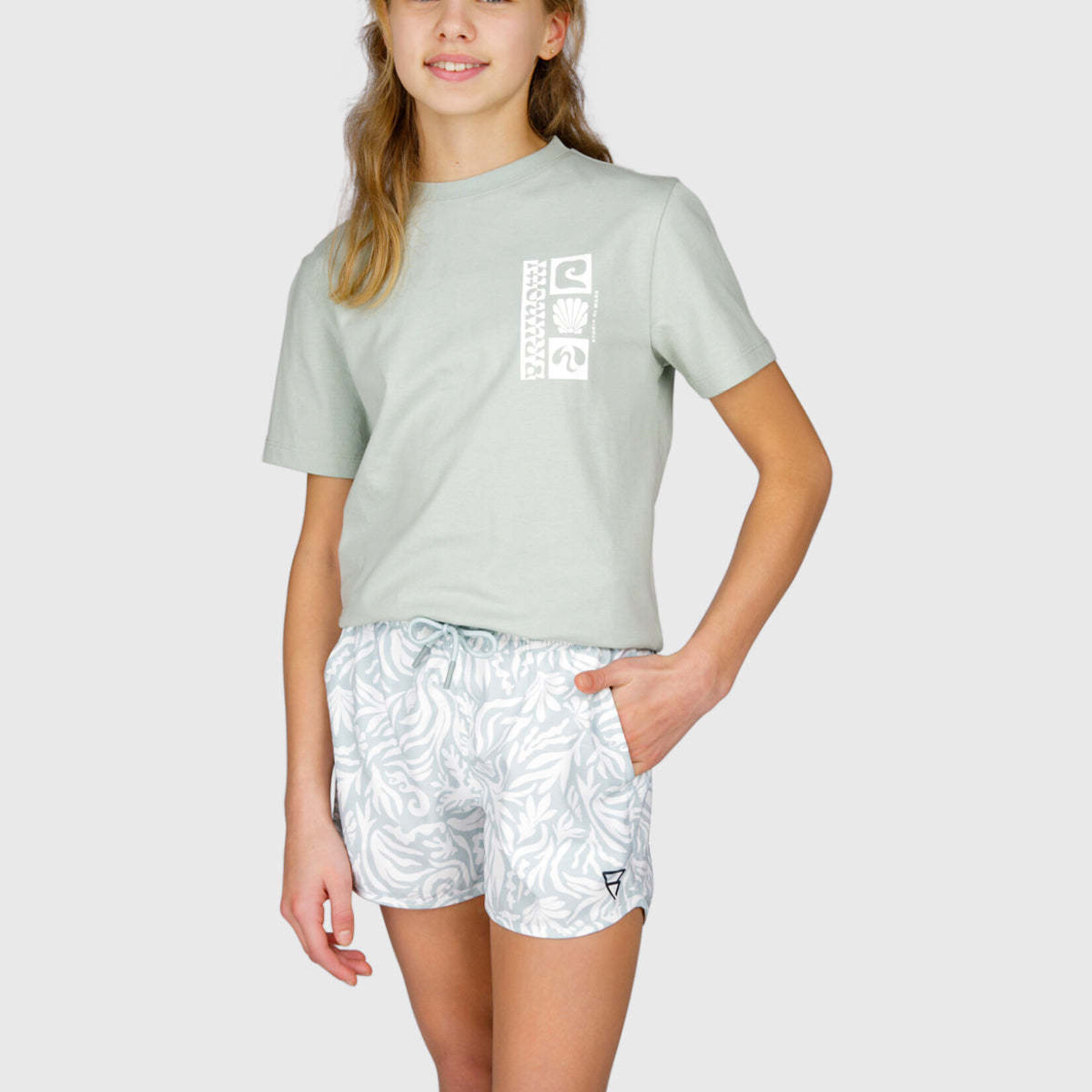 Brunotti Tulya-Print Girls Swim Shorts - BRUNOTTI