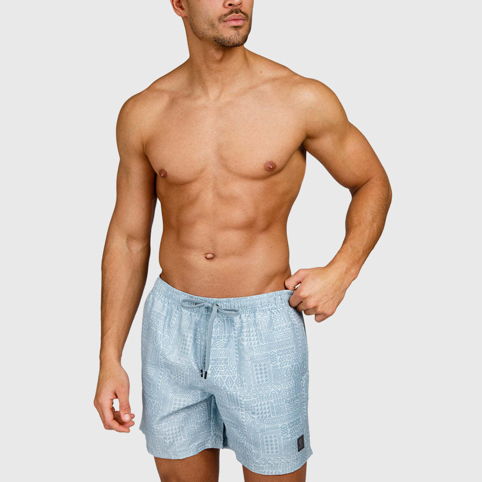 Brunotti Helios-Print Men Swim Shorts - BRUNOTTI