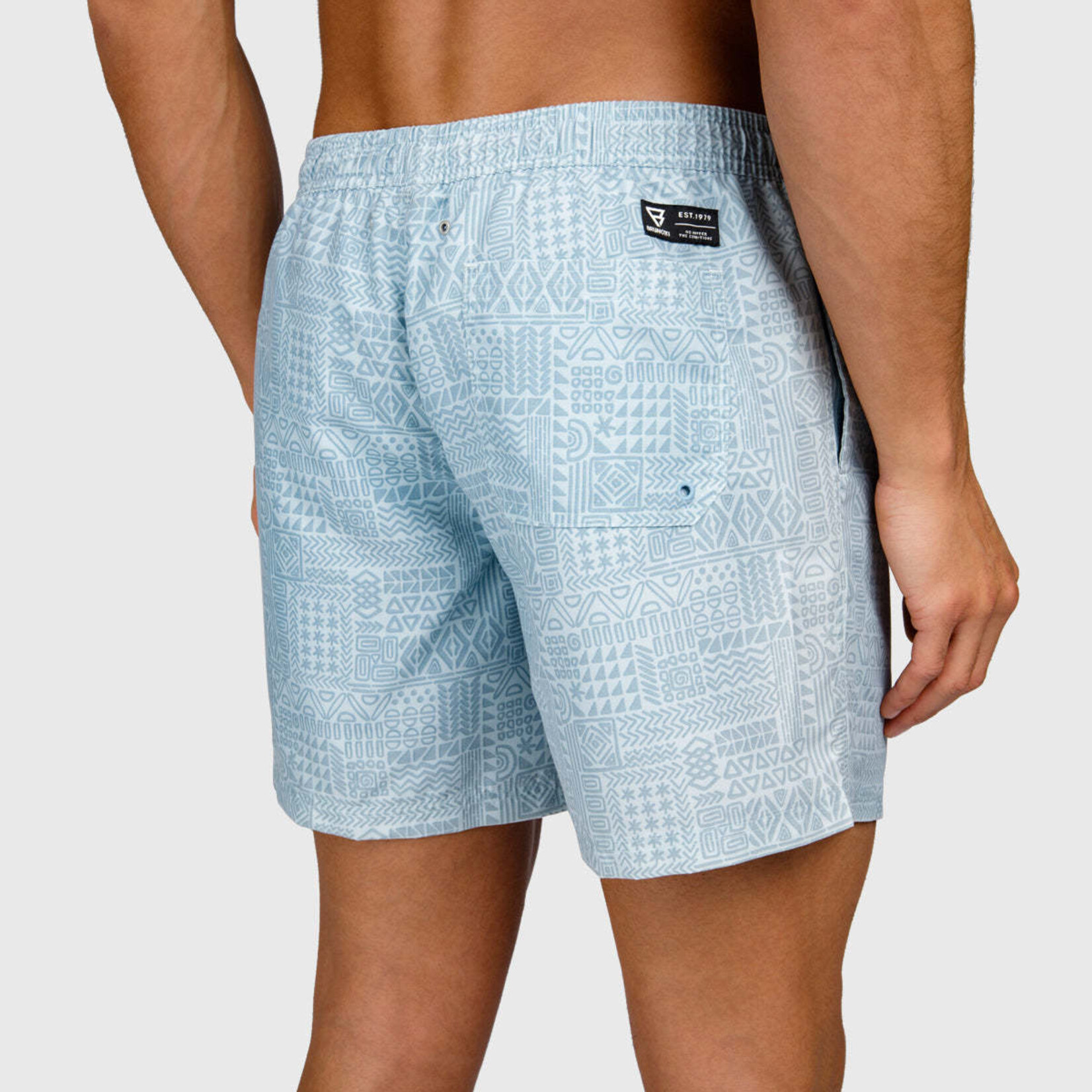 Brunotti Helios-Print Men Swim Shorts - BRUNOTTI