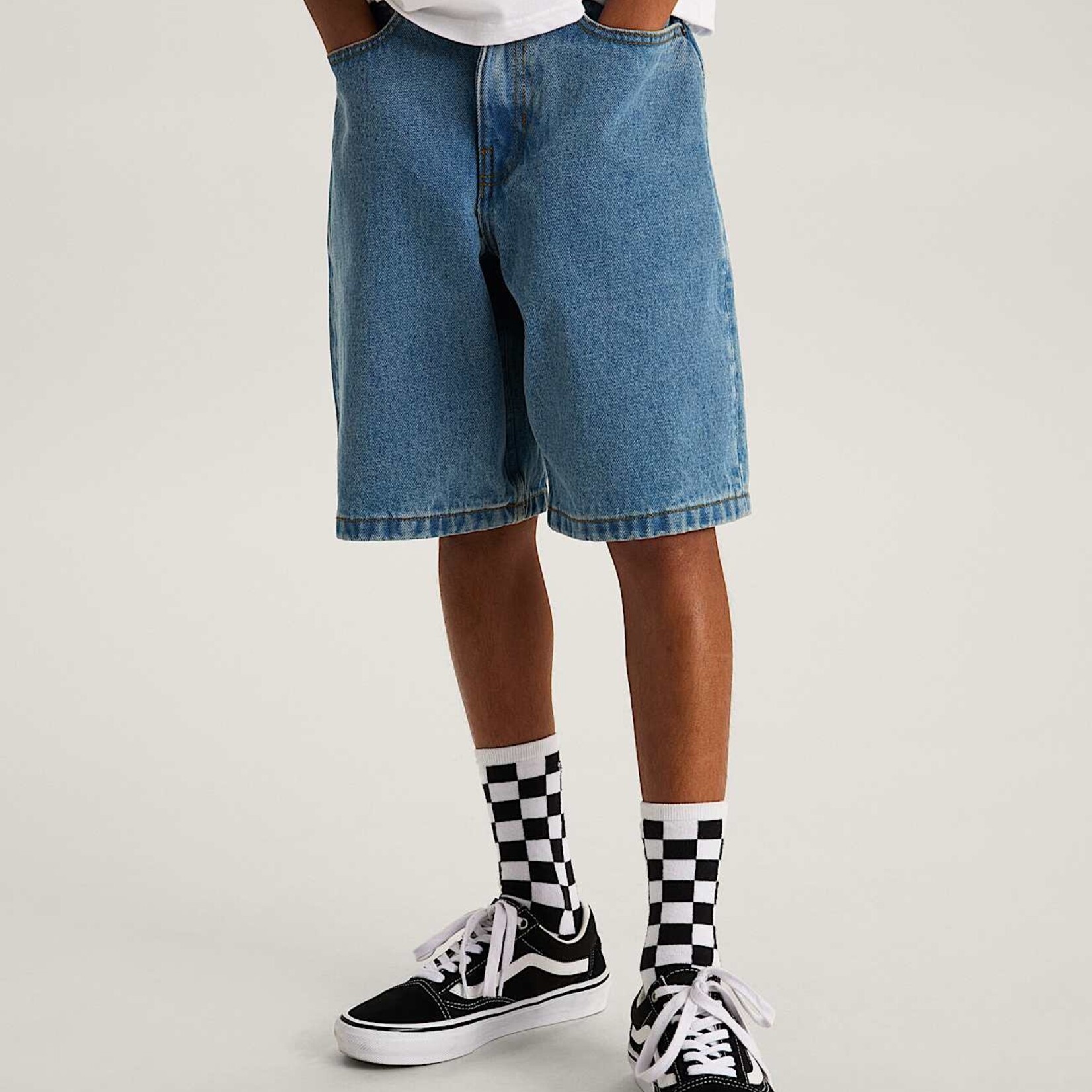 Vans Check-5 Baggy Denim Sho - Short kids - VANS