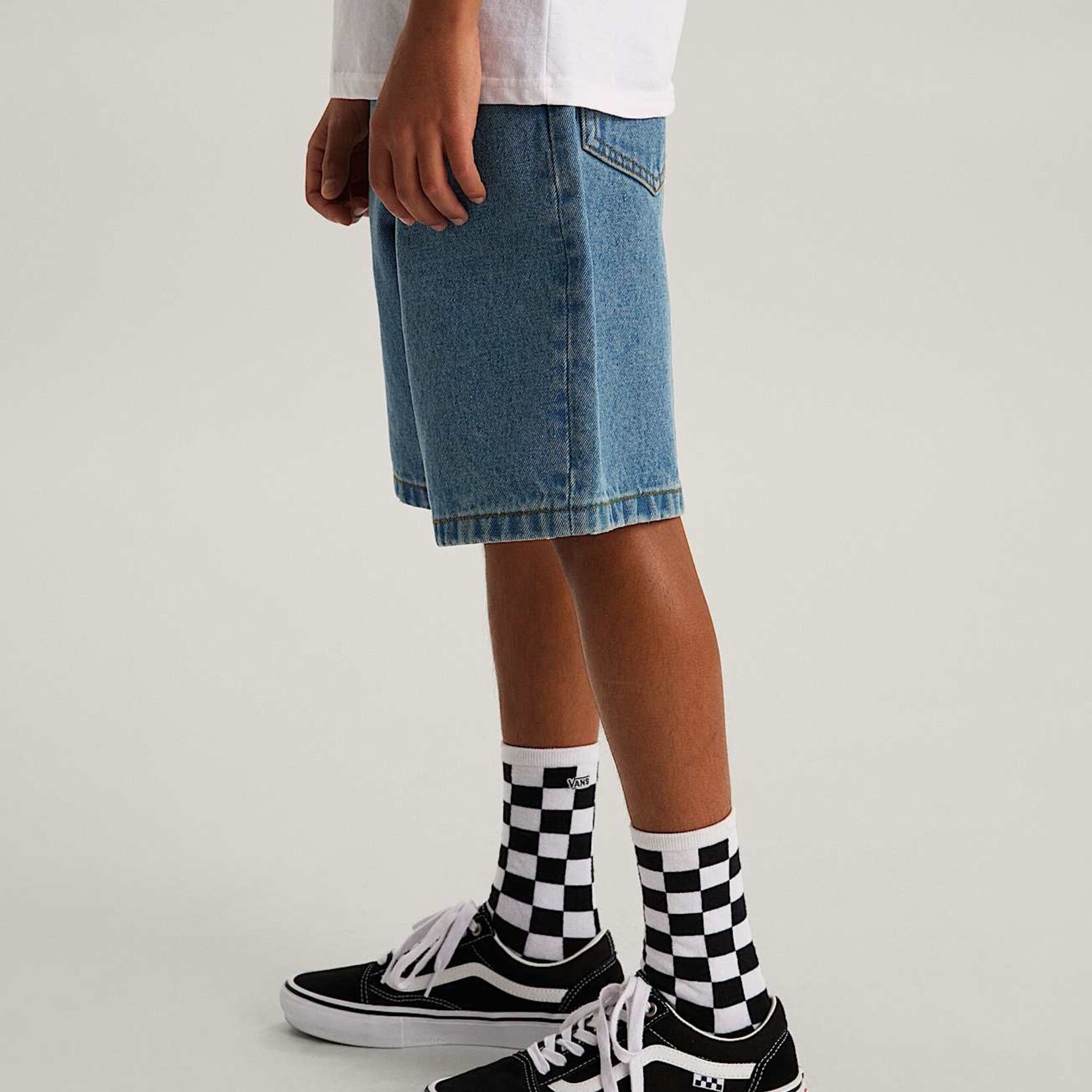 Vans Check-5 Baggy Denim Sho - Short kids - VANS