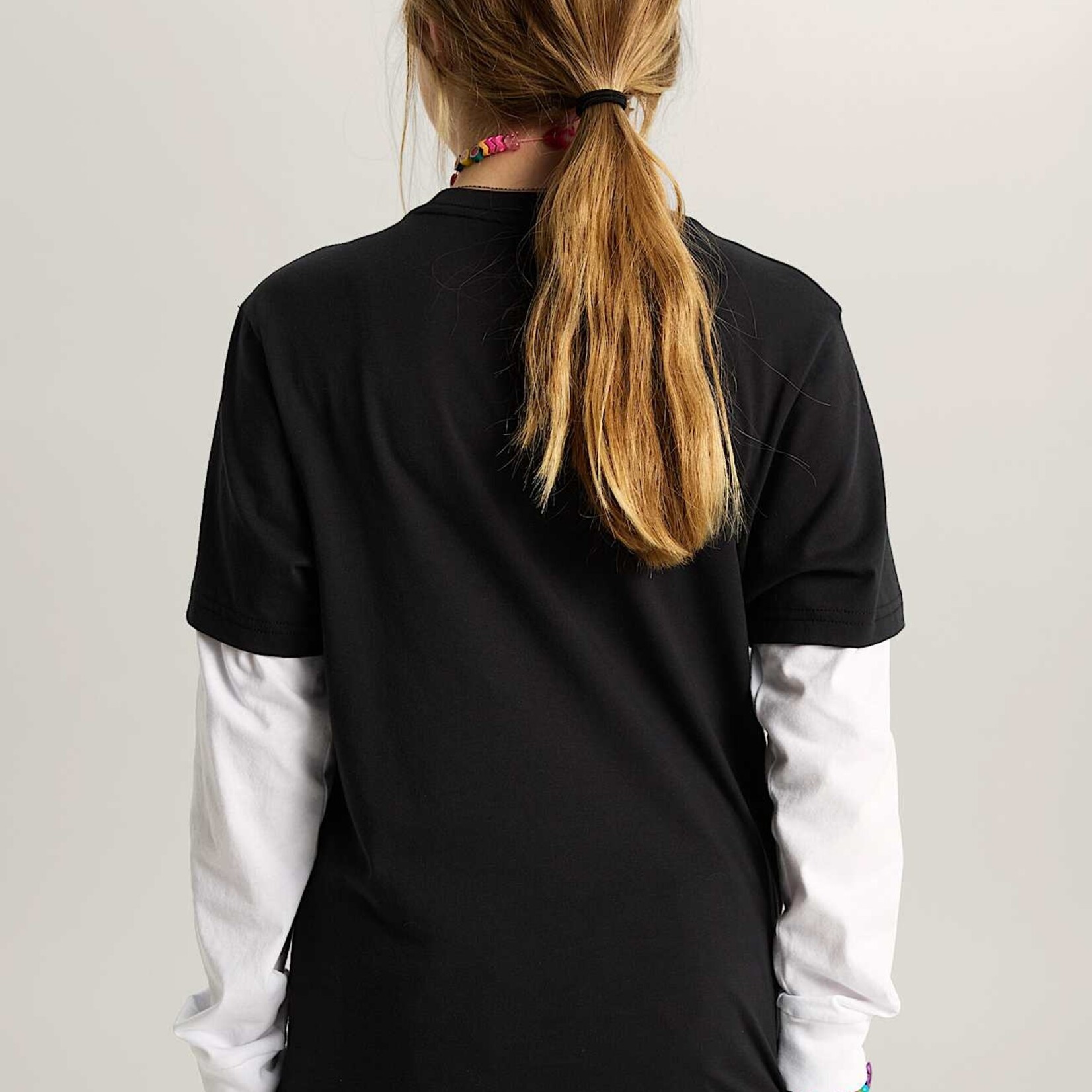 Vans LONG CHECK TWOFER -Tshirt Kids - VANS