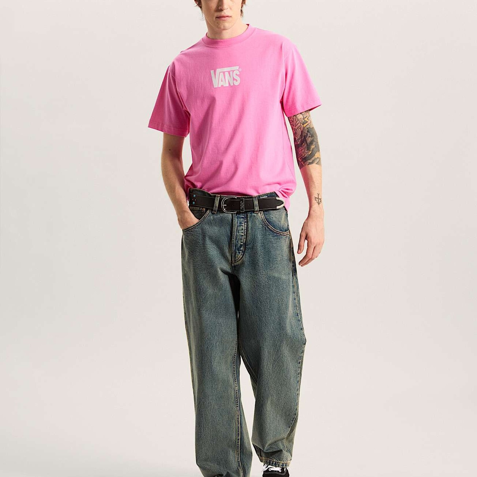 Vans Stretch Logo SS Tee - VANS