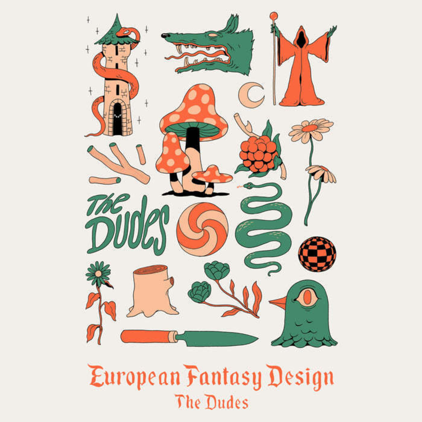 The Dudes The Dudes European Fantasy Design Classic T-Shirt - The DUDES